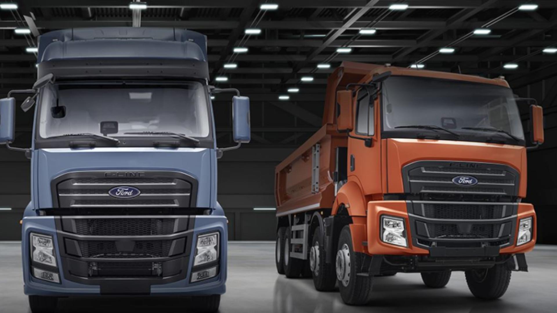 Ford Trucks, lansare inedită: noua serie de camioane F-LINE