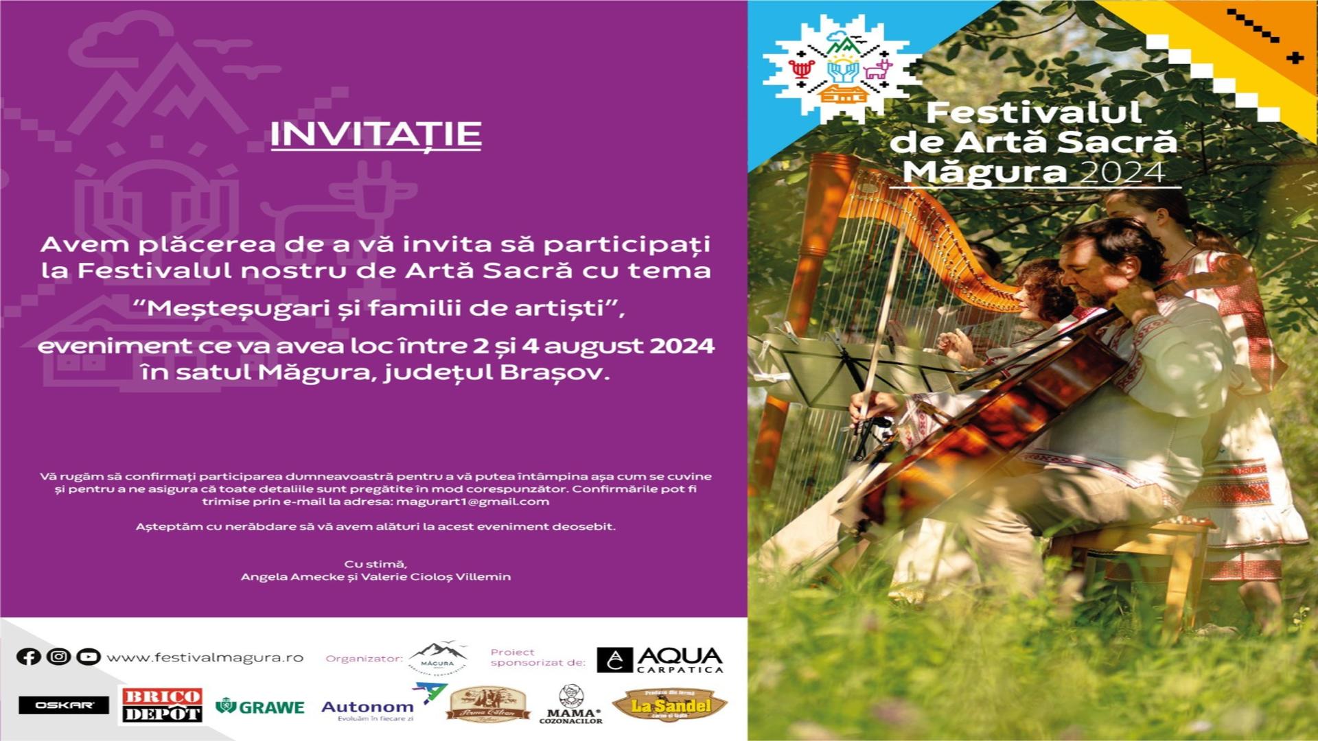 Festival de Artă Sacră Măgura 2024