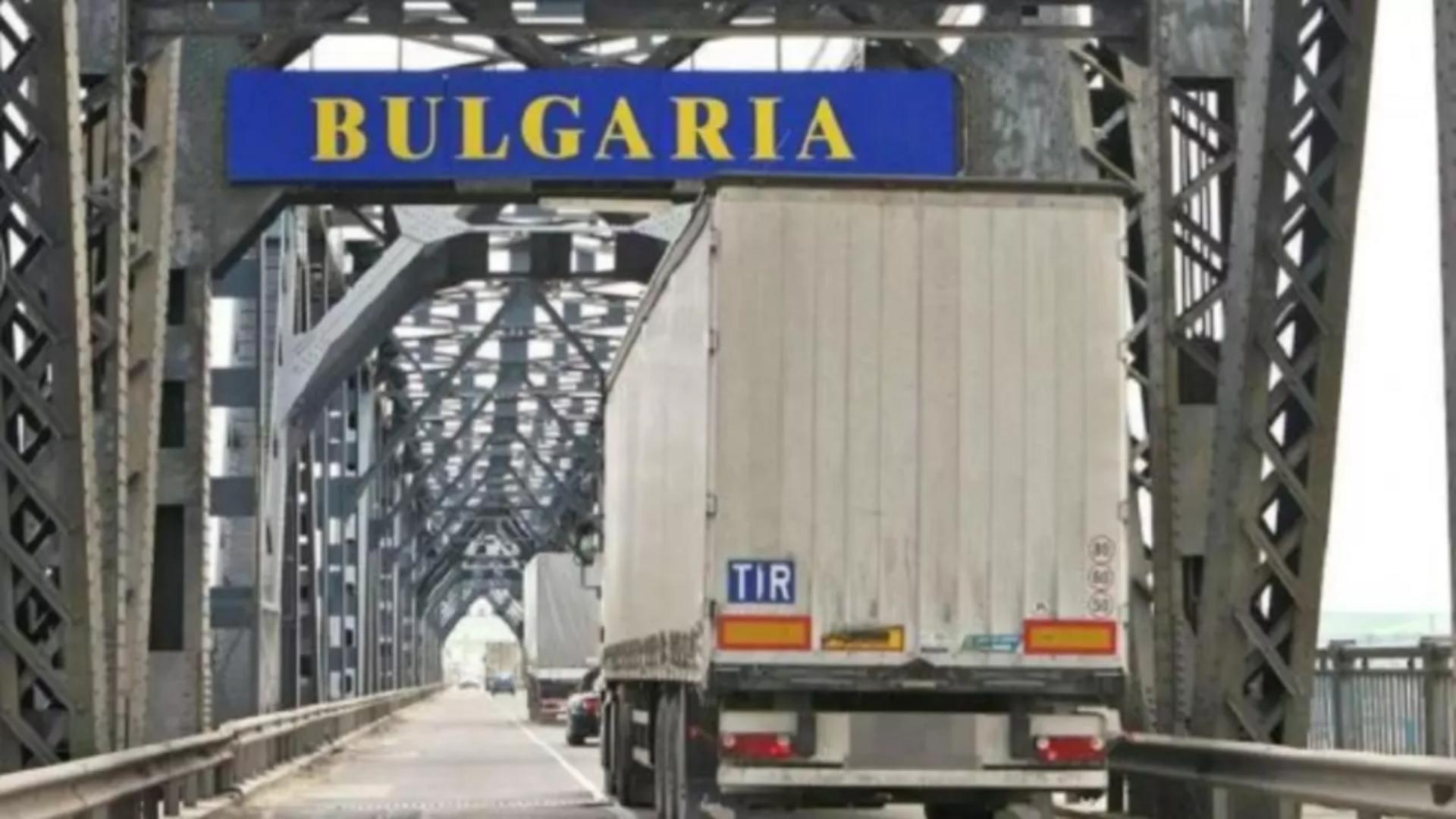 Restricţii de circulaţie pe tronsonul bulgar al Podului Prieteniei Giurgiu - Ruse