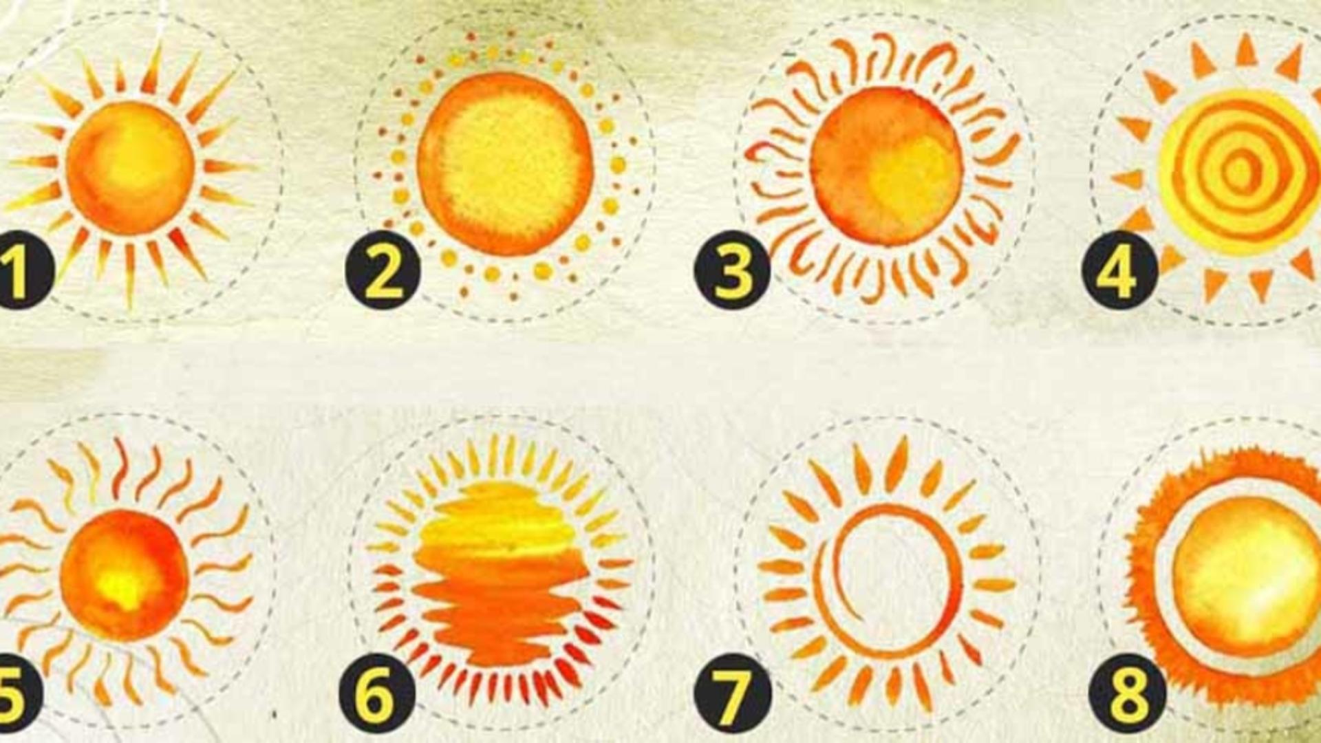Test de personalitate: Ce soare te atrage?