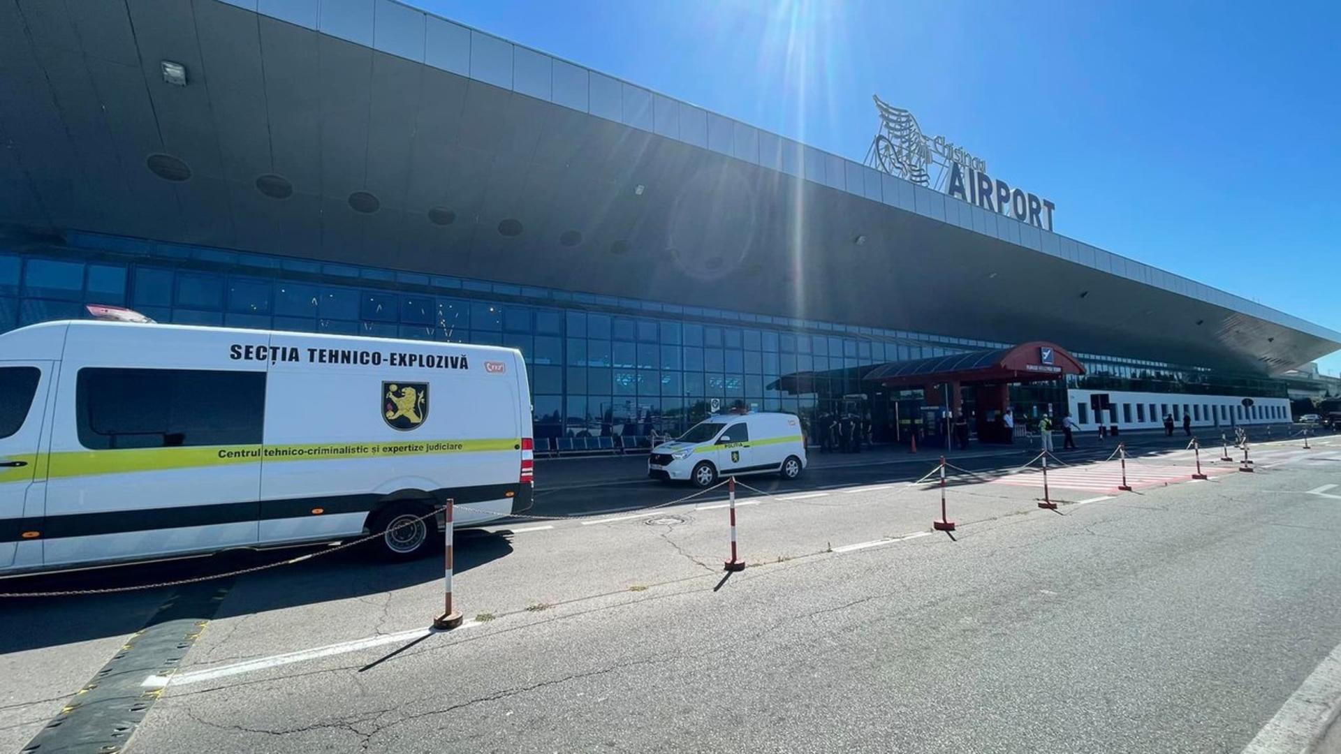 Aeroportul din Chișinău a fost vizat de mai multe alarme false