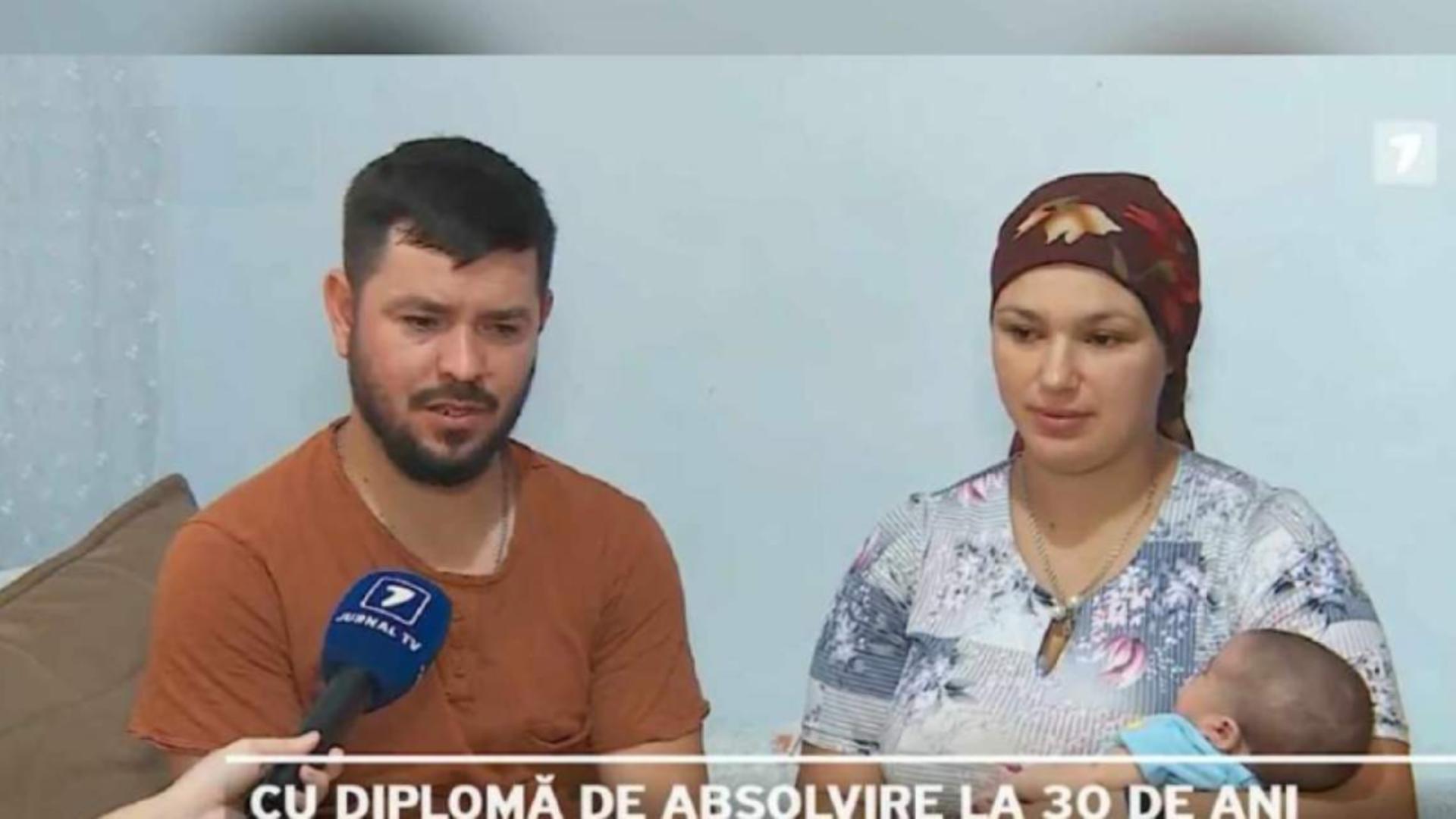 Povestea uimitoare a unei mame cu 8 copii. Maria a luat examenul de Bacalaureat și vrea să meargă la facultate