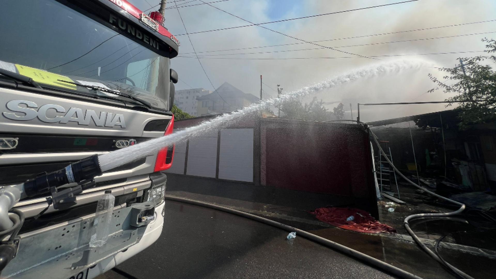 Doar o femeie de 95 de ani a avut nevoie de îngrijiri medicale. Foto/ISU