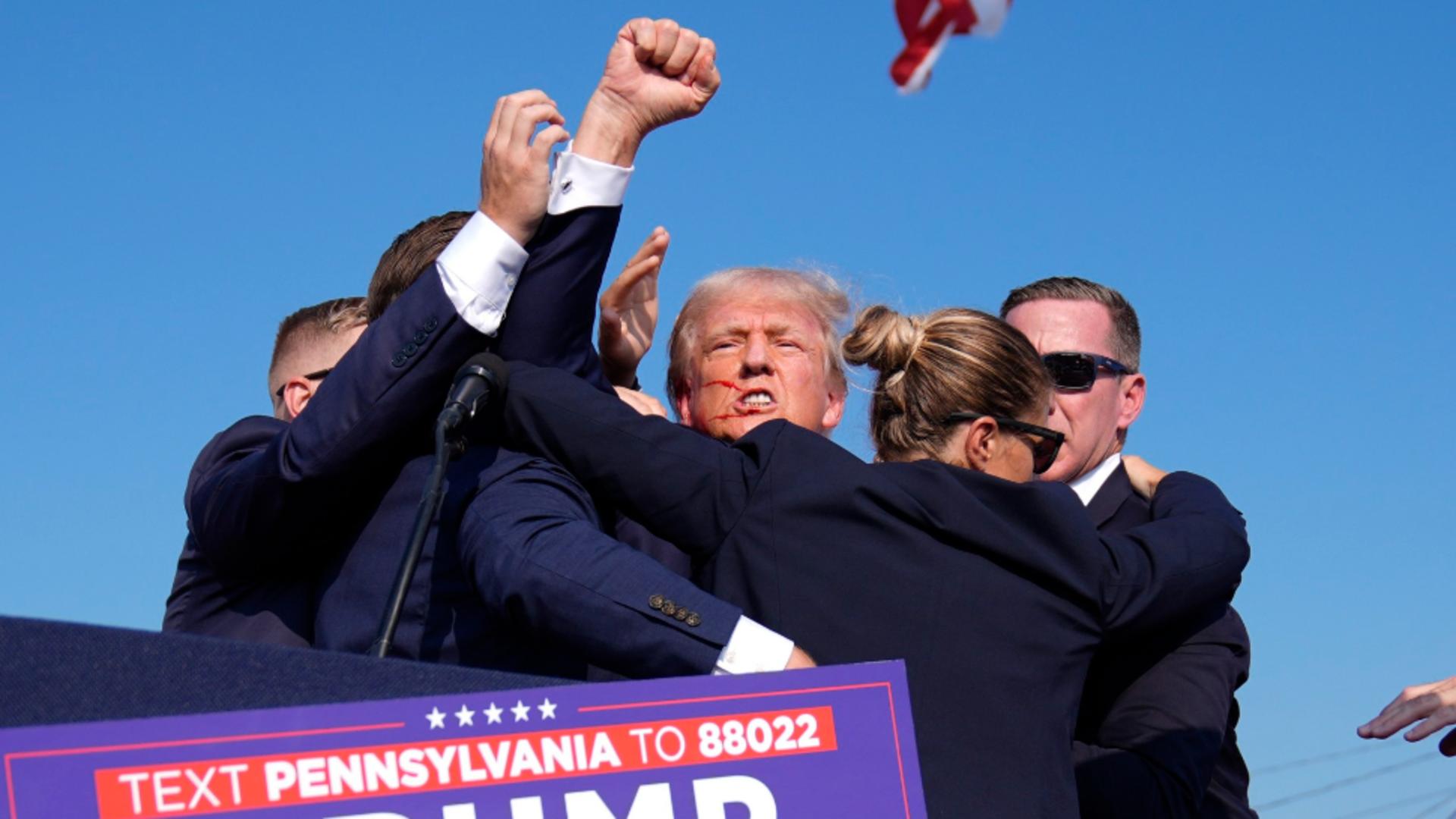 Donald Trump a fost împușcat / Foto: Profi Media