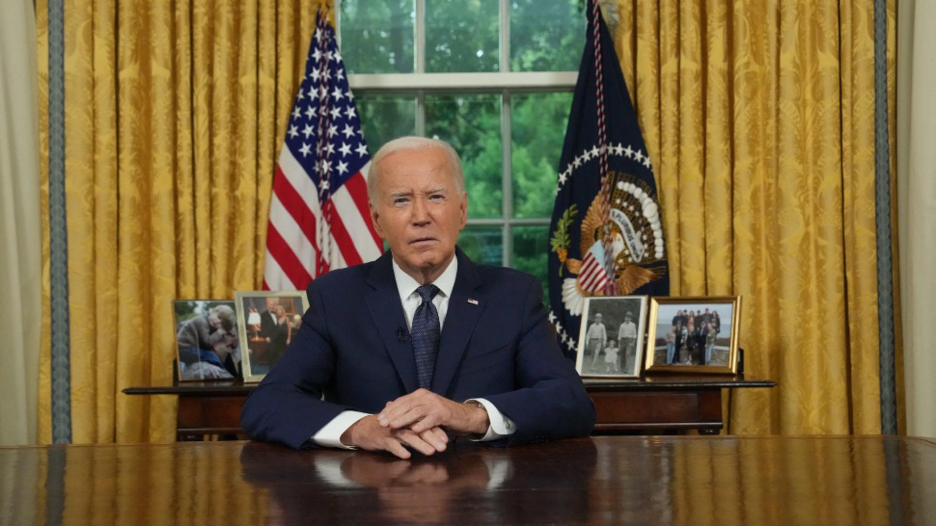 Joe Biden, după tentativa de asasinat a lui Trump: În America ne rezolvăm diferendele la urne. Nu cu gloanţe/ profimedia