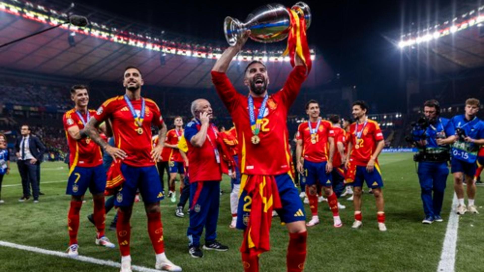 Suma exorbitantă pe care a primit-o echipa de fotbal a Spaniei pentru câștigarea Euro 2024. Foto: Profimedia