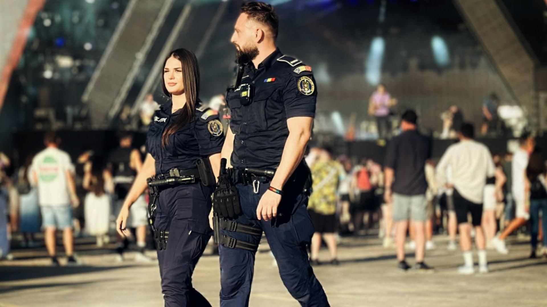 Polițiștii și jandarmii au asigurat securitatea evenimentului