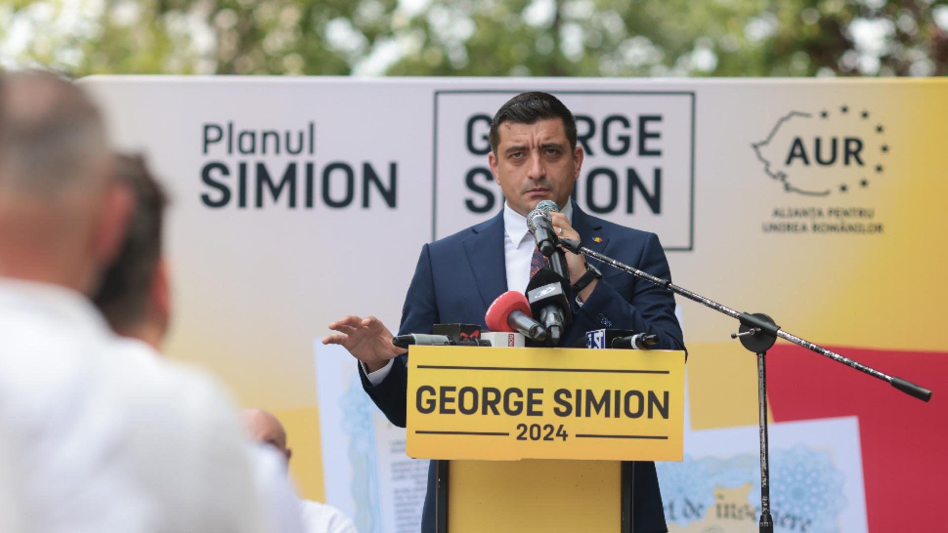 George Simion, președintele AUR: Donald Trump a câștigat! E o victorie a patrioților, în fața globaliștilor / Foto: Inquam Photos