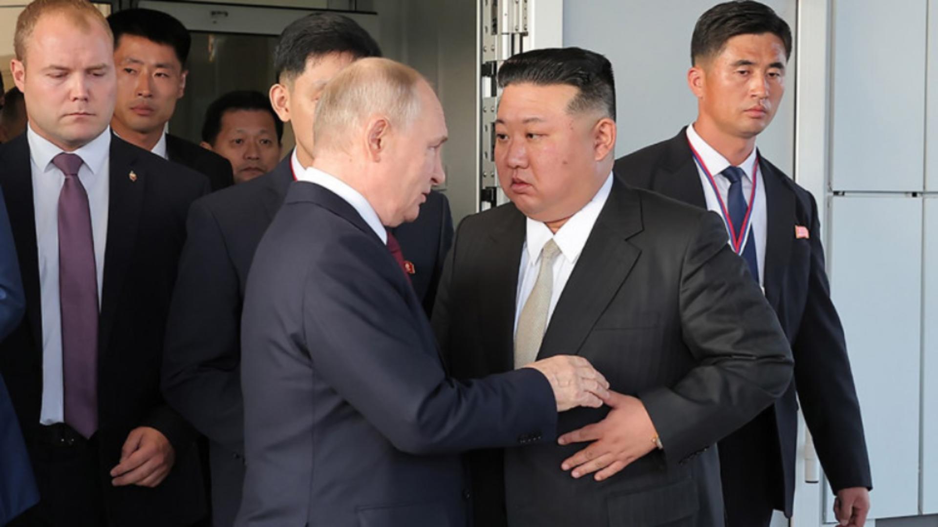 Putin i-a făcut cadou lui Kim Jong aproape 500 de capre