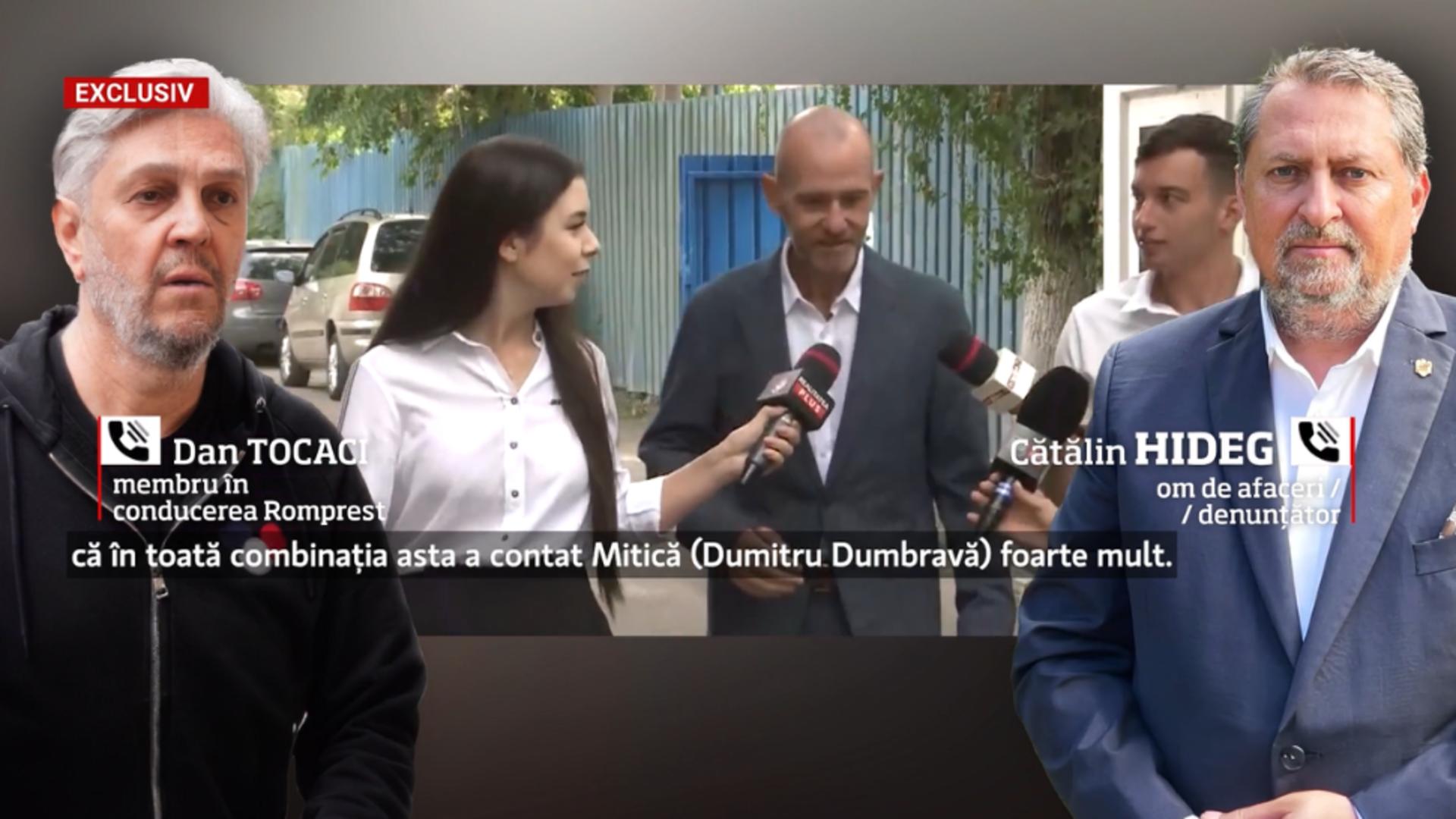 Culisele Statului Paralel. Noi înregistrări controversate între Dan Tocaci și Cătălin Hideg despre influența lui Dumitru Dumbravă și Doru Trăilă