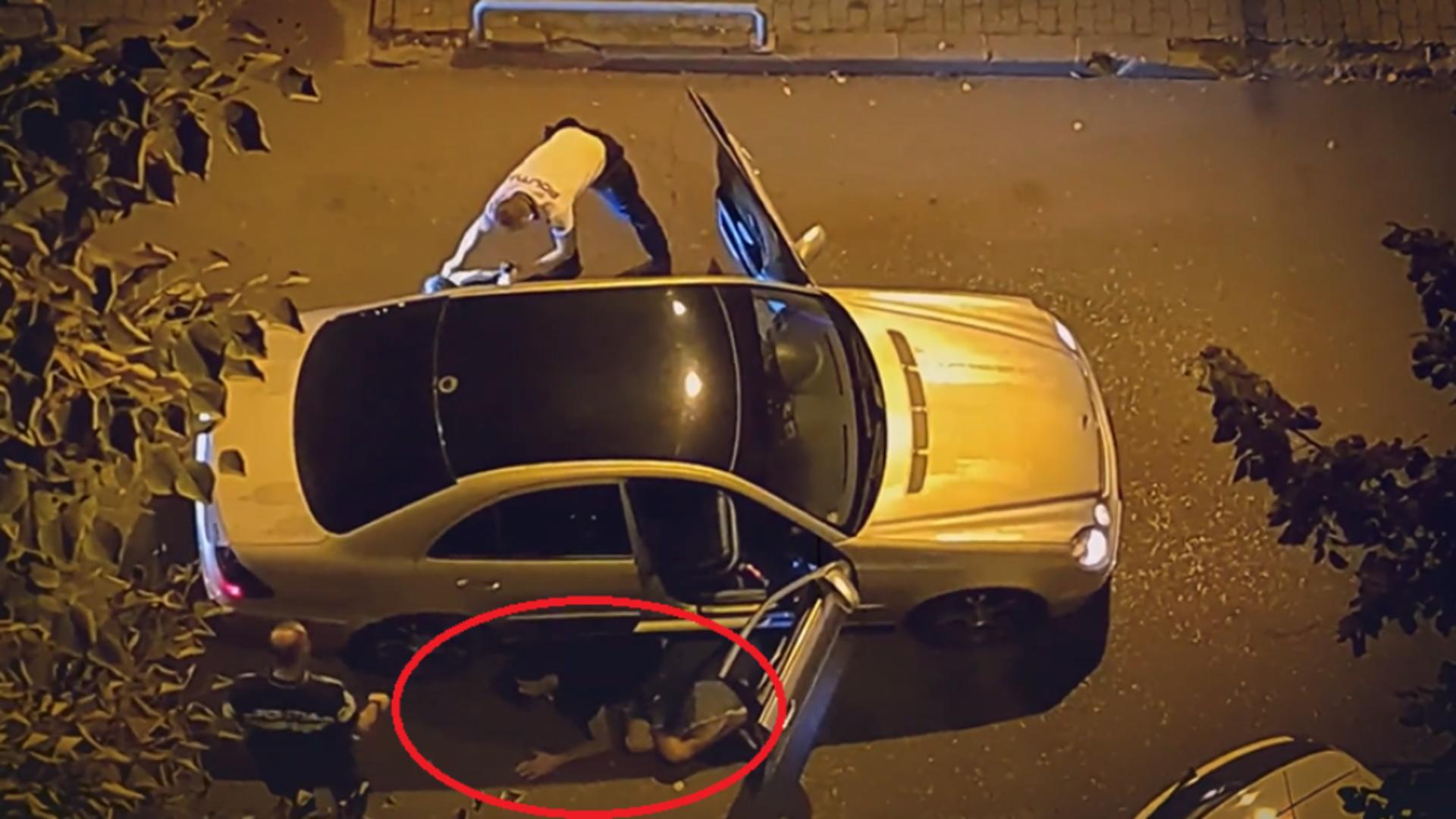 Cum a încercat un tânăr FĂRĂ permis să scape de poliție după ce a trecut pe culoarea roșie a semaforului/ Captură video