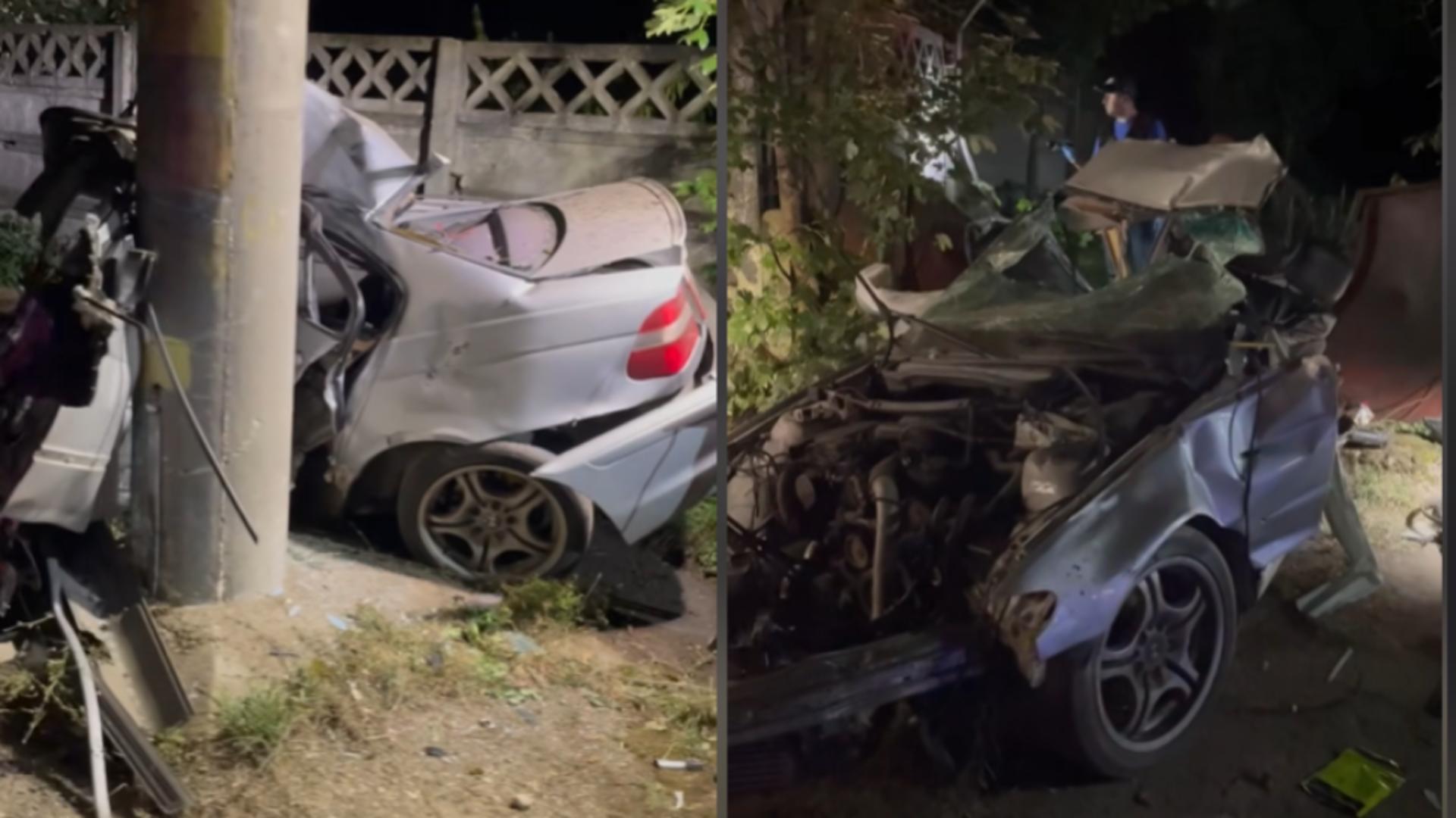 Noi ipoteze în cazul tinerilor polițiști morți în accident. Conduceau o mașină tunată, cu aproape 200 de km/h