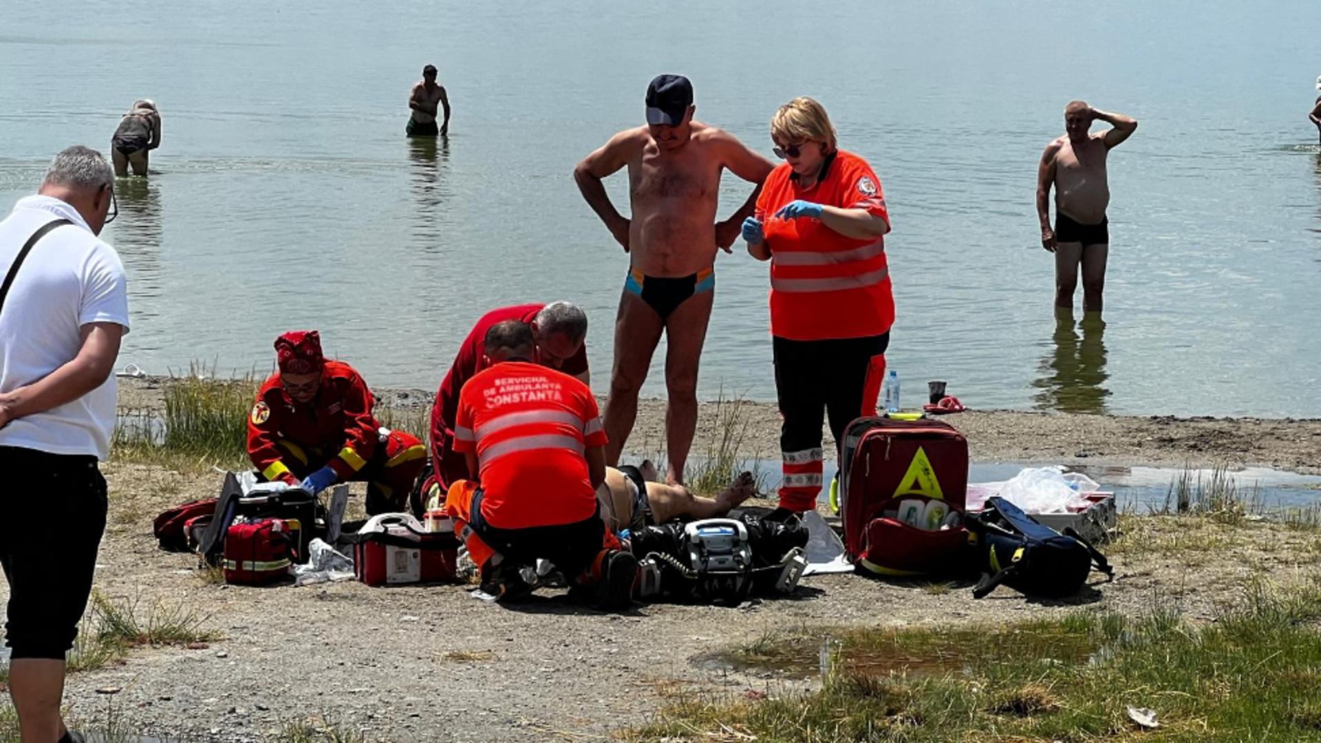 Unu din cinci decese prin înec din UE se petrece România. Foto/ISU Dobrogea