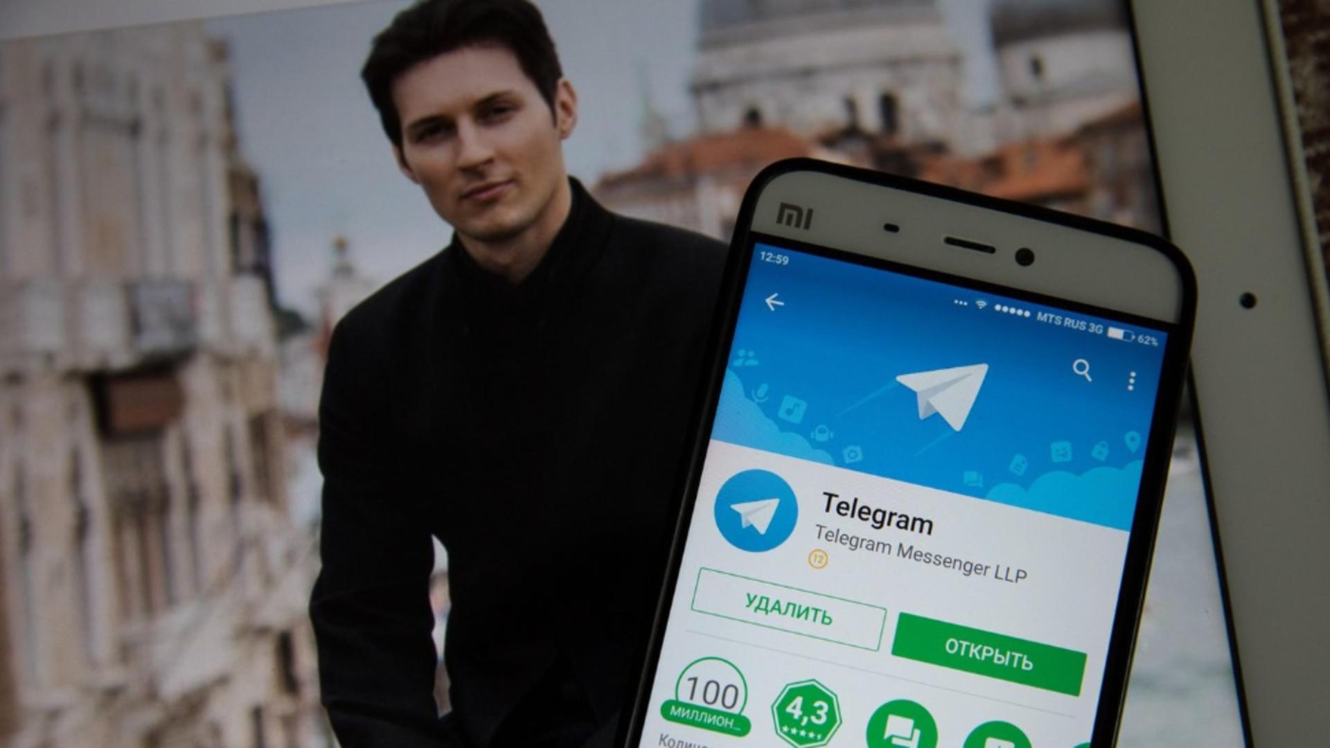 Pavel Durov, patronul Telegram. Foto: Profimedia