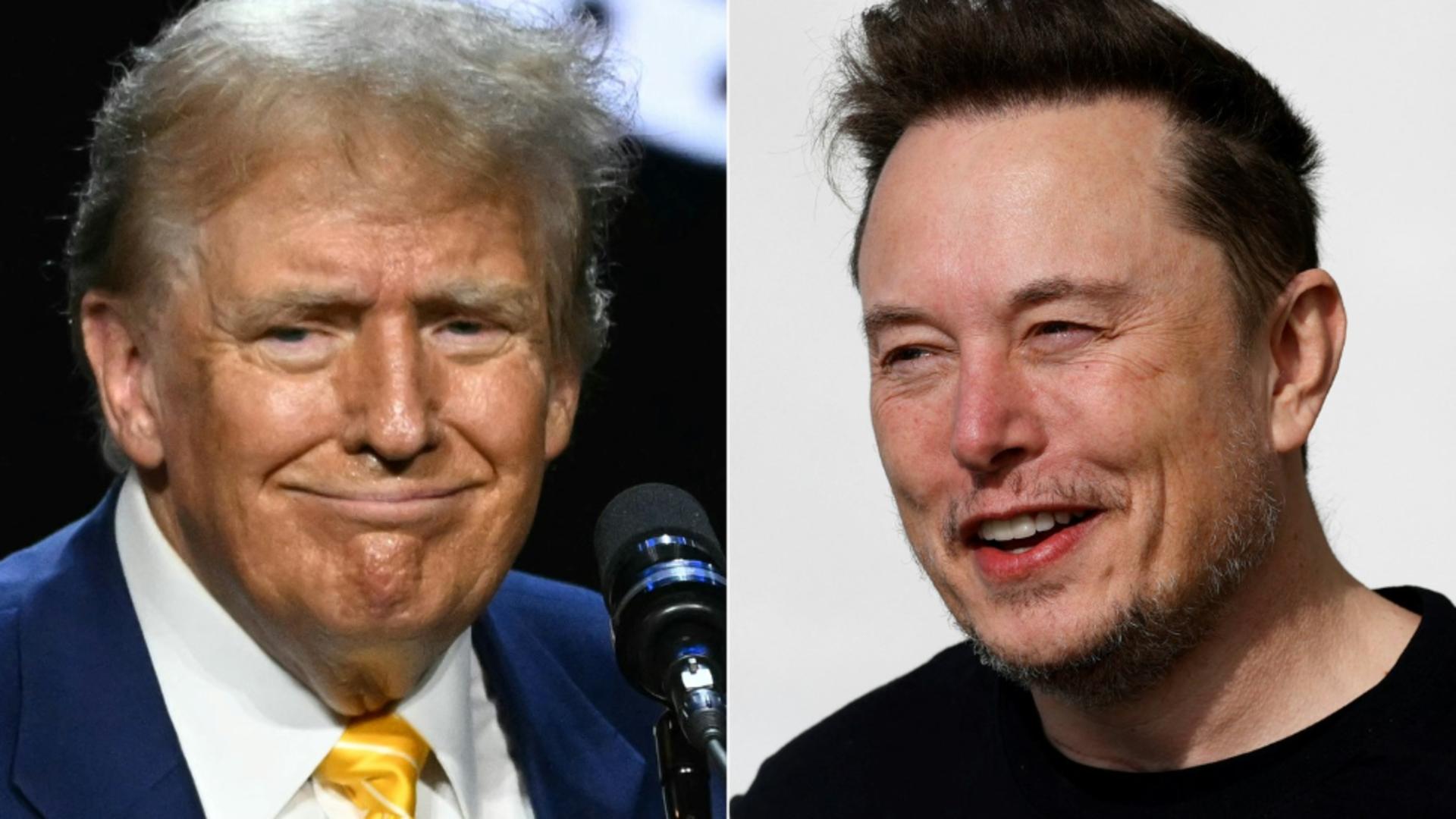 Scandal după interviul lui Donald Trump pentru Elon Musk. Foto: Profimedia