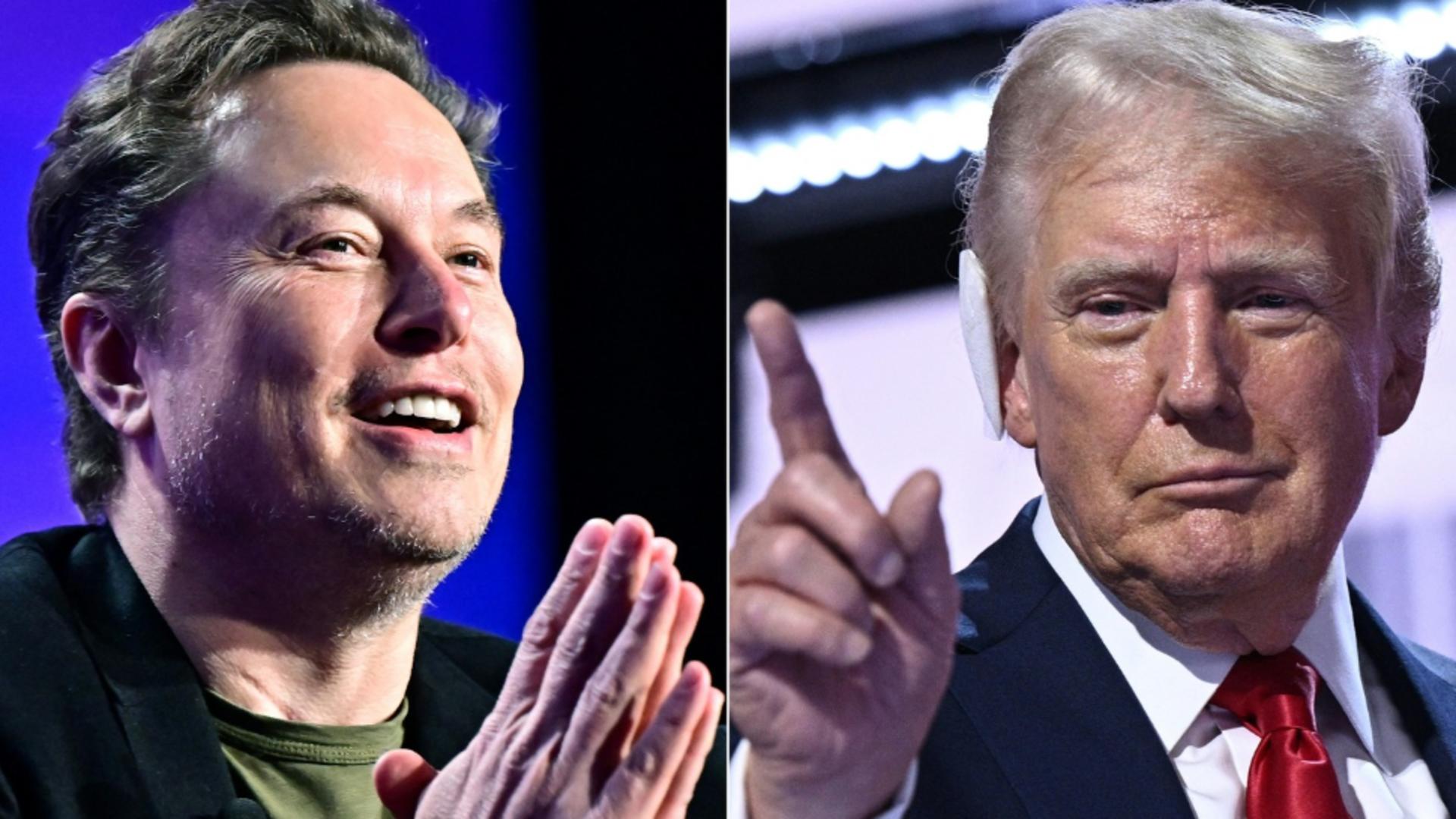 Trump vrea să-i ofere lui Elon Musk un post în cabinetul său. Foto: Profimedia