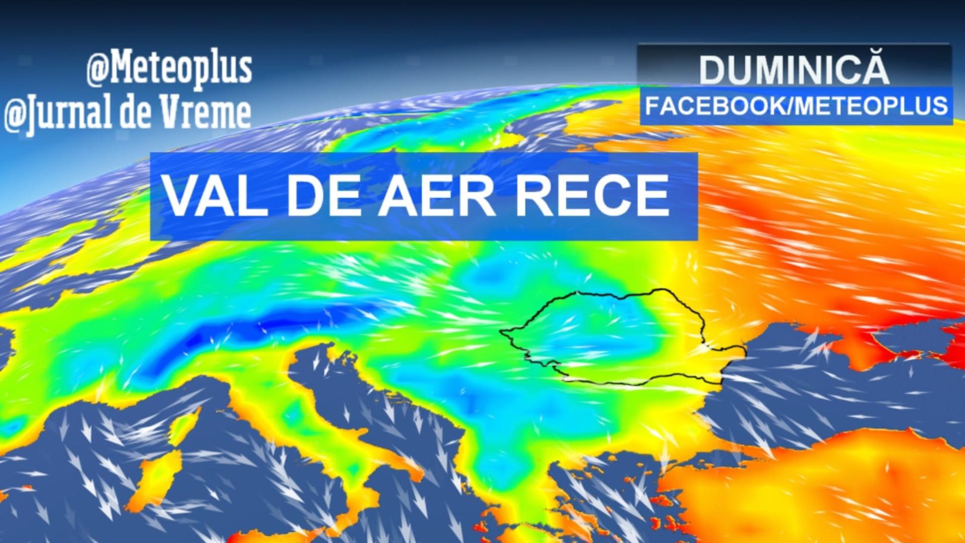 Furtuna „Boris” lovește România în acest weekend. Răcire bruscă, vânt, ploi și ninsori în mai multe zone din țară