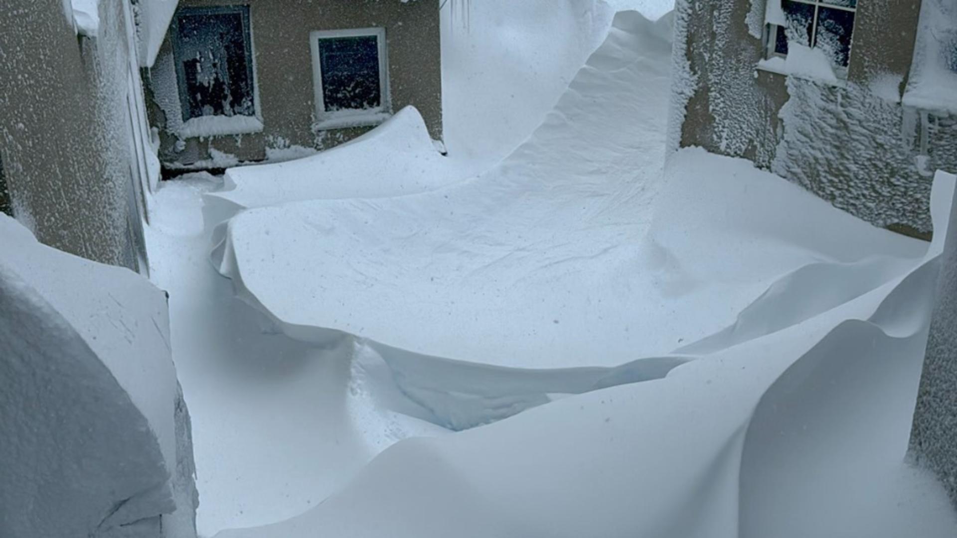 Zăpadă de peste un metru și jumătate, în Austria. Ce spun meteorologii – VIDEO