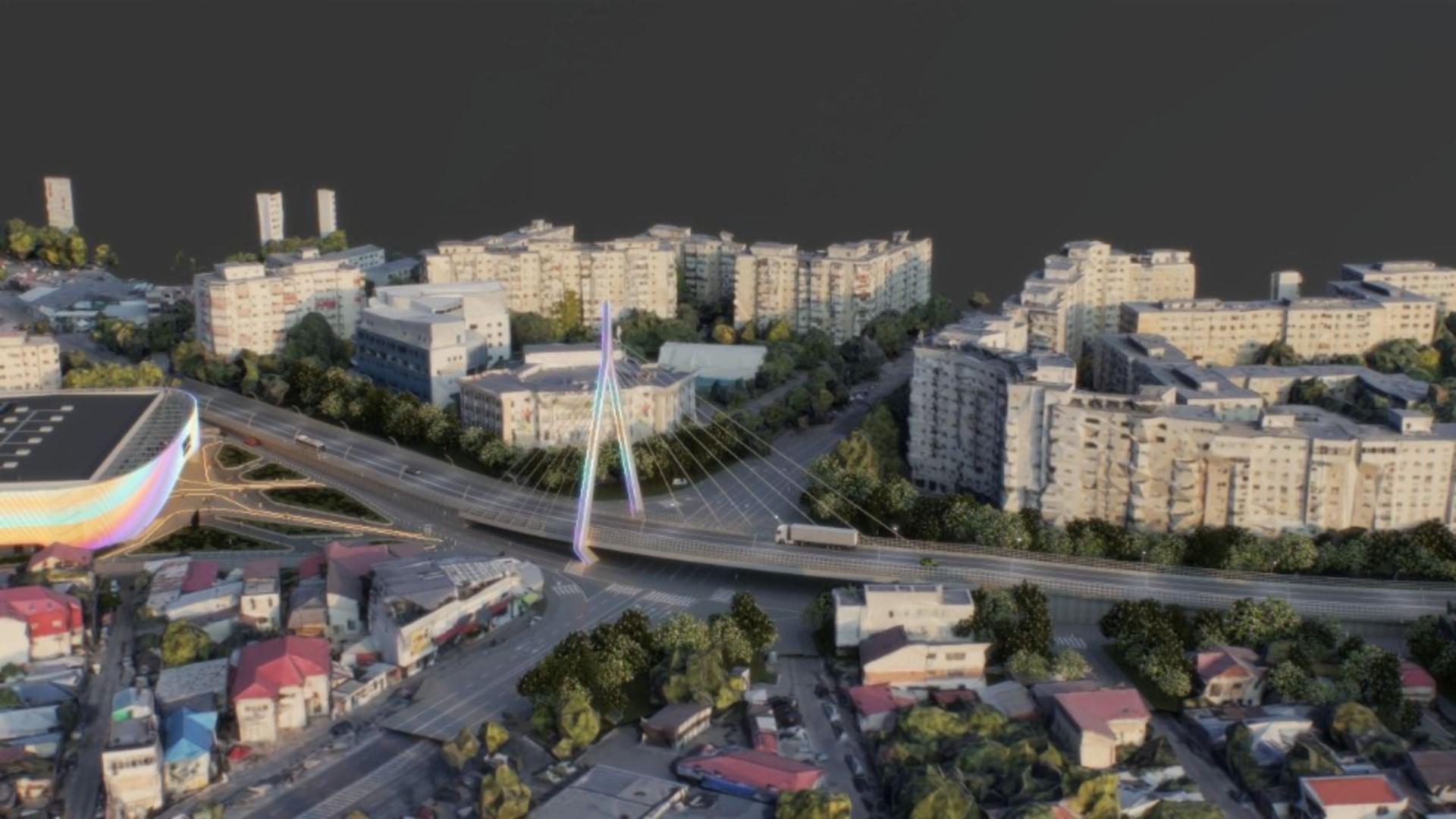 Pasajul de la Apărătorii Patriei va transforma total zona de sud a Capitalei