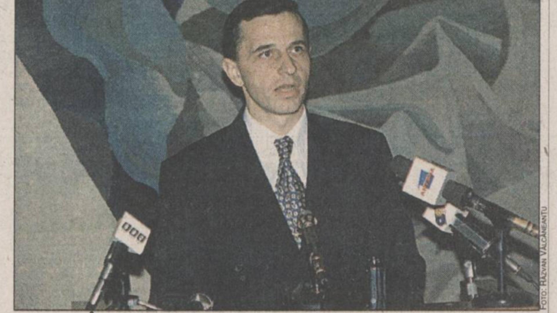 Mircea Geoană în 1985, când era 