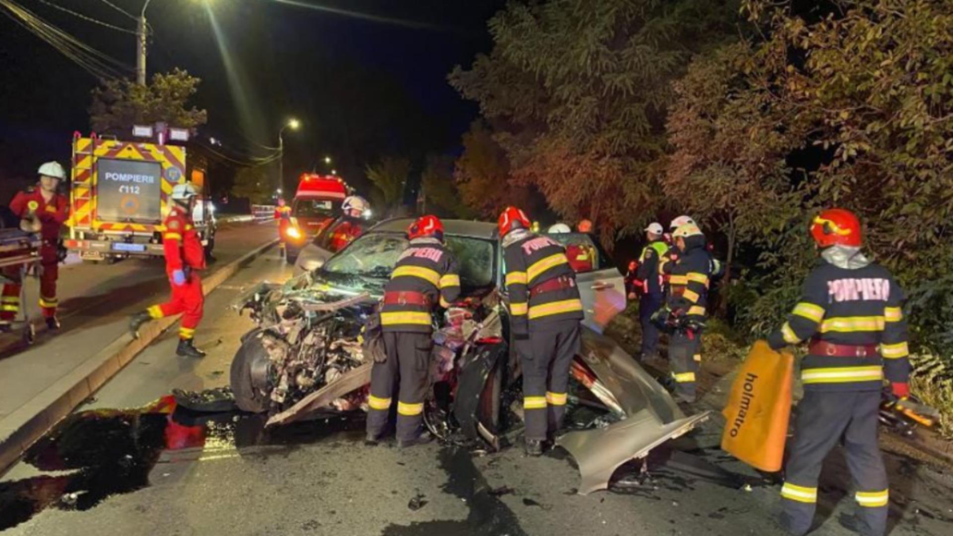 Accident înfiorător în Târgu Mureș: 5 persoane au fost rănite, două dintre ele sunt în stare gravă. Victimele au fost transportate la Urgențe