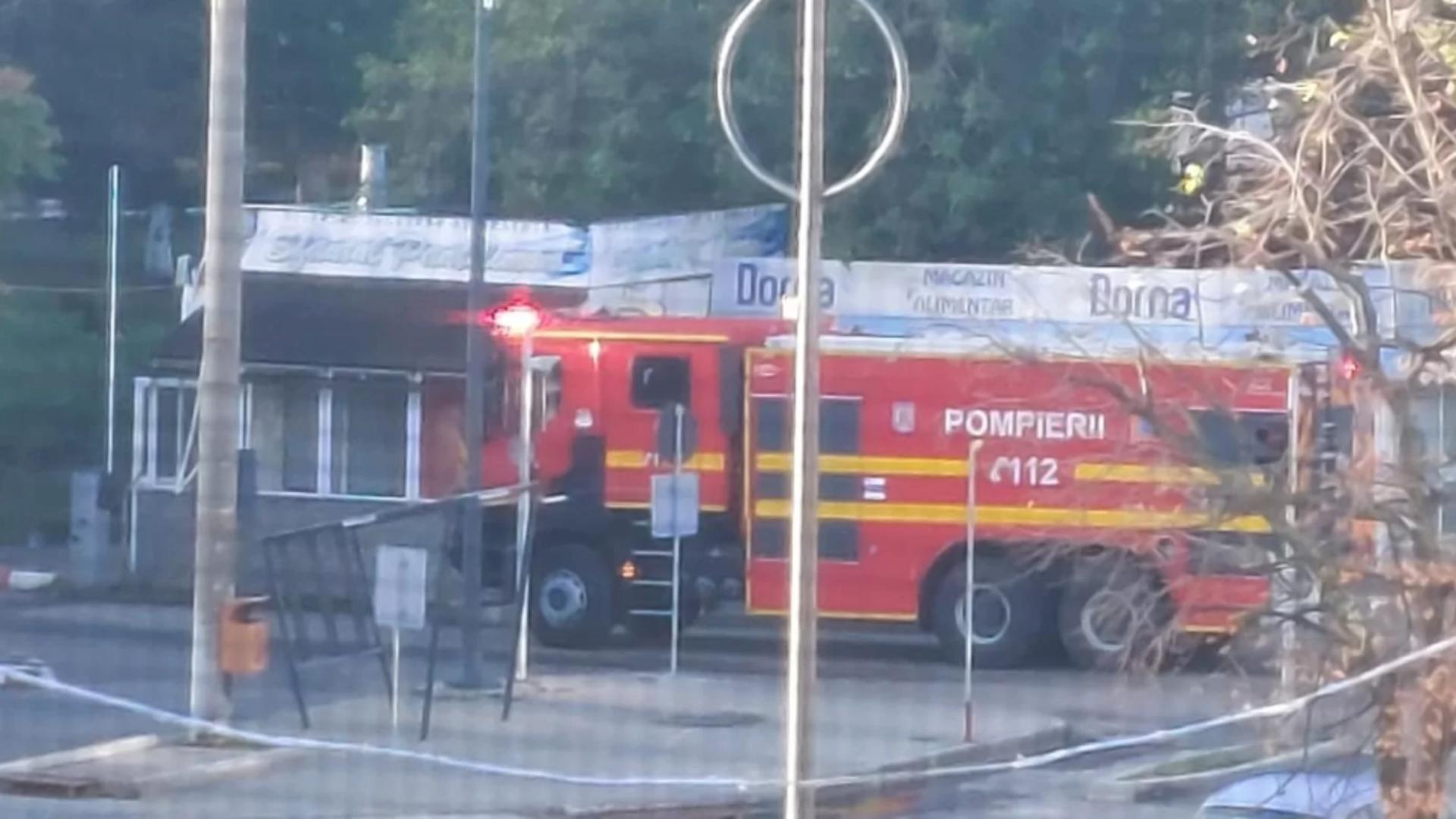 Pompierii au stins la timp incendiul de la spitalul județean din Focșani. Foto/vrancea24.ro