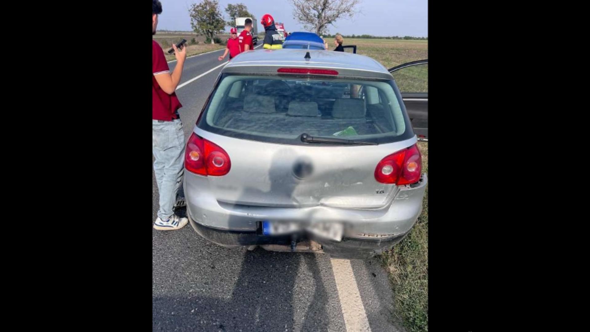 Accident în Buzău, în apropierea localităţii Pietroasele