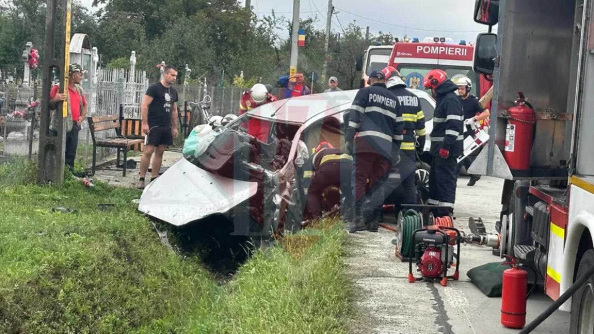 Medicii nu au mai putut salva viața șoferului (sursă foto BZI)