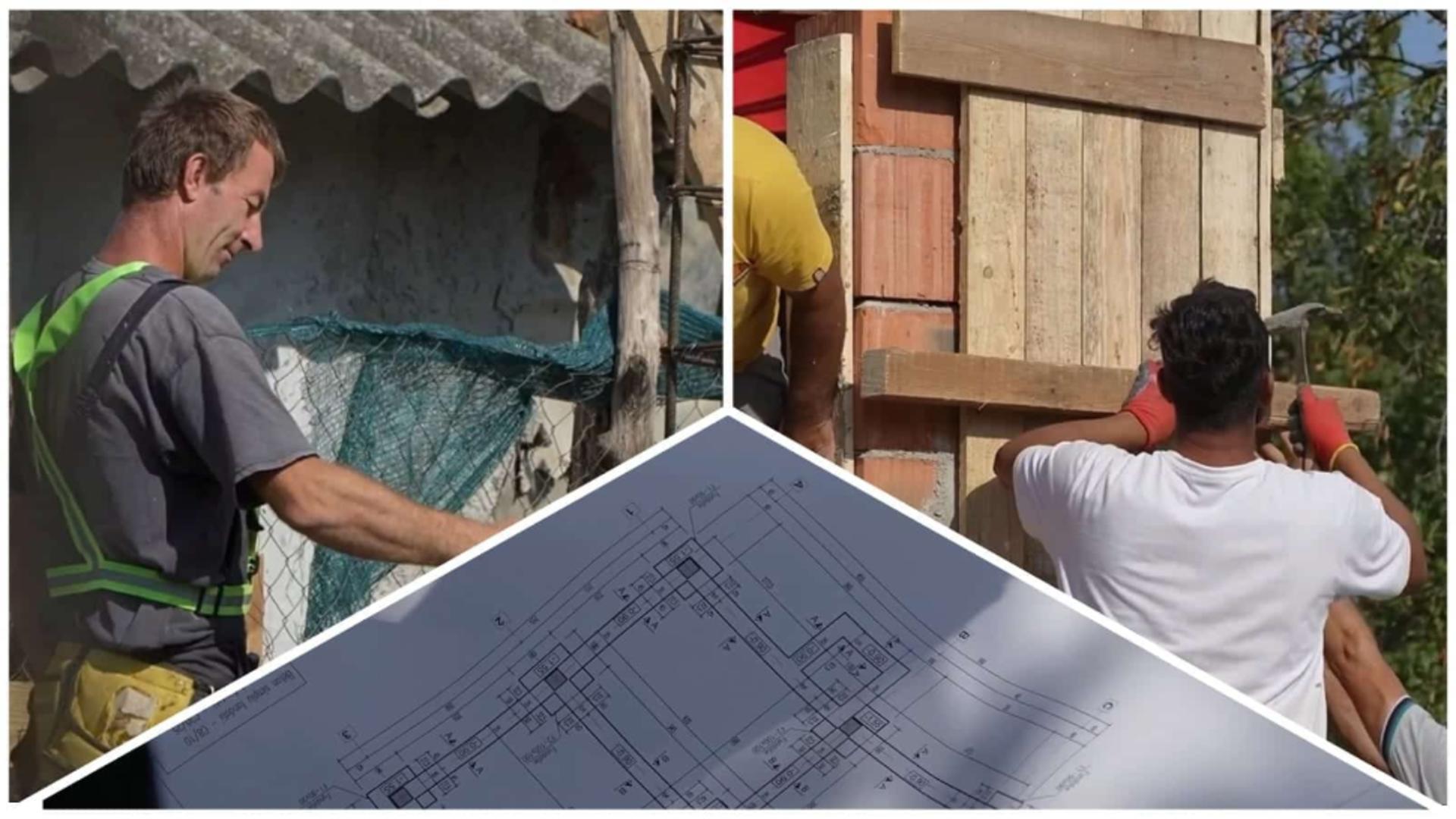 Cum arată casa pe care Simion vrea să o construiască în 12 zile