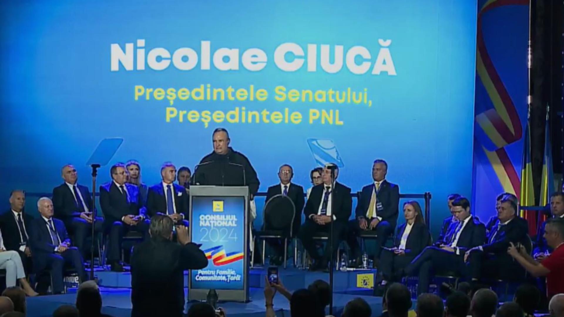 Nicolae Ciucă, mesaje de adio pentru PSD. Foto/Captură video