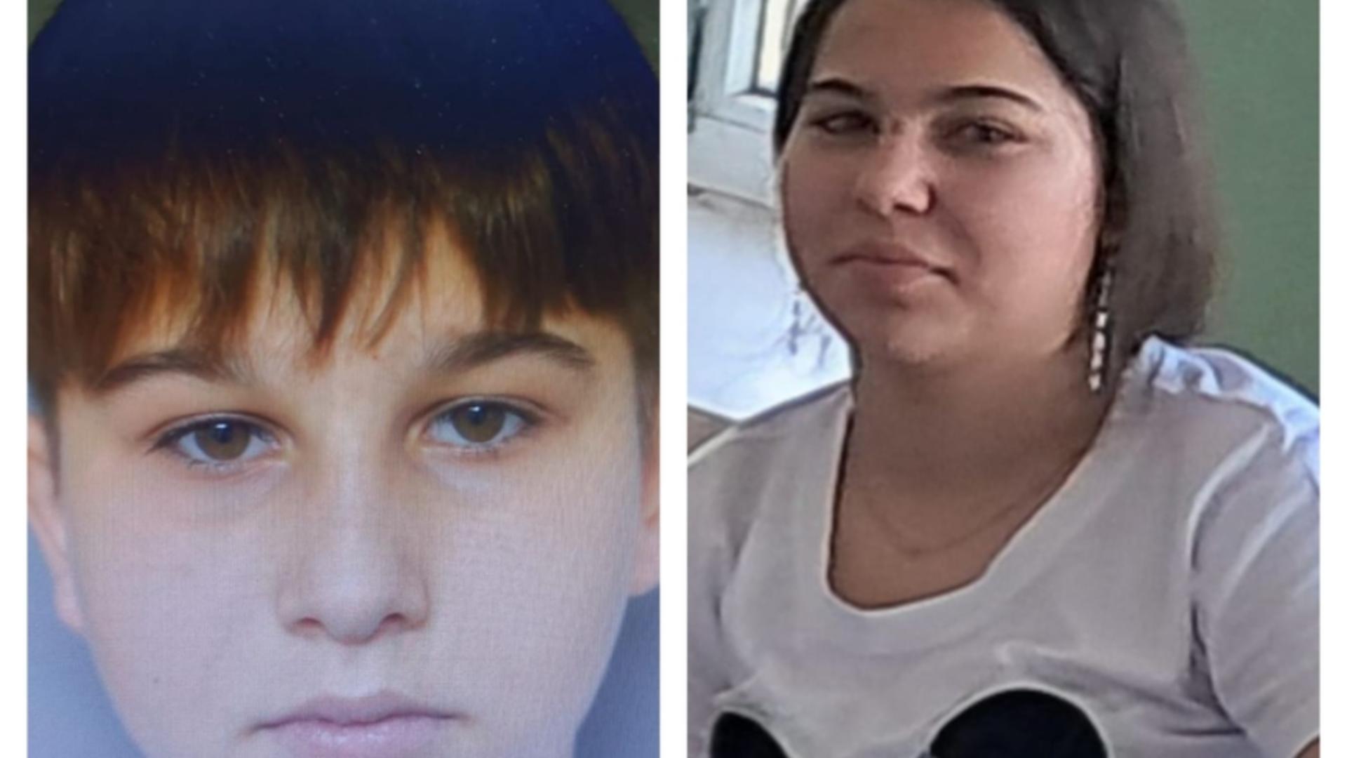 Băiatul are 11 ani iar sora lui are 13 ani. Foto/Poliția