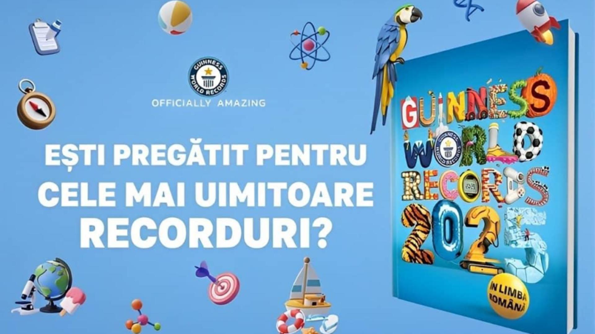 O nouă apariție: Cartea recordurilor 2025, acum și în limba română