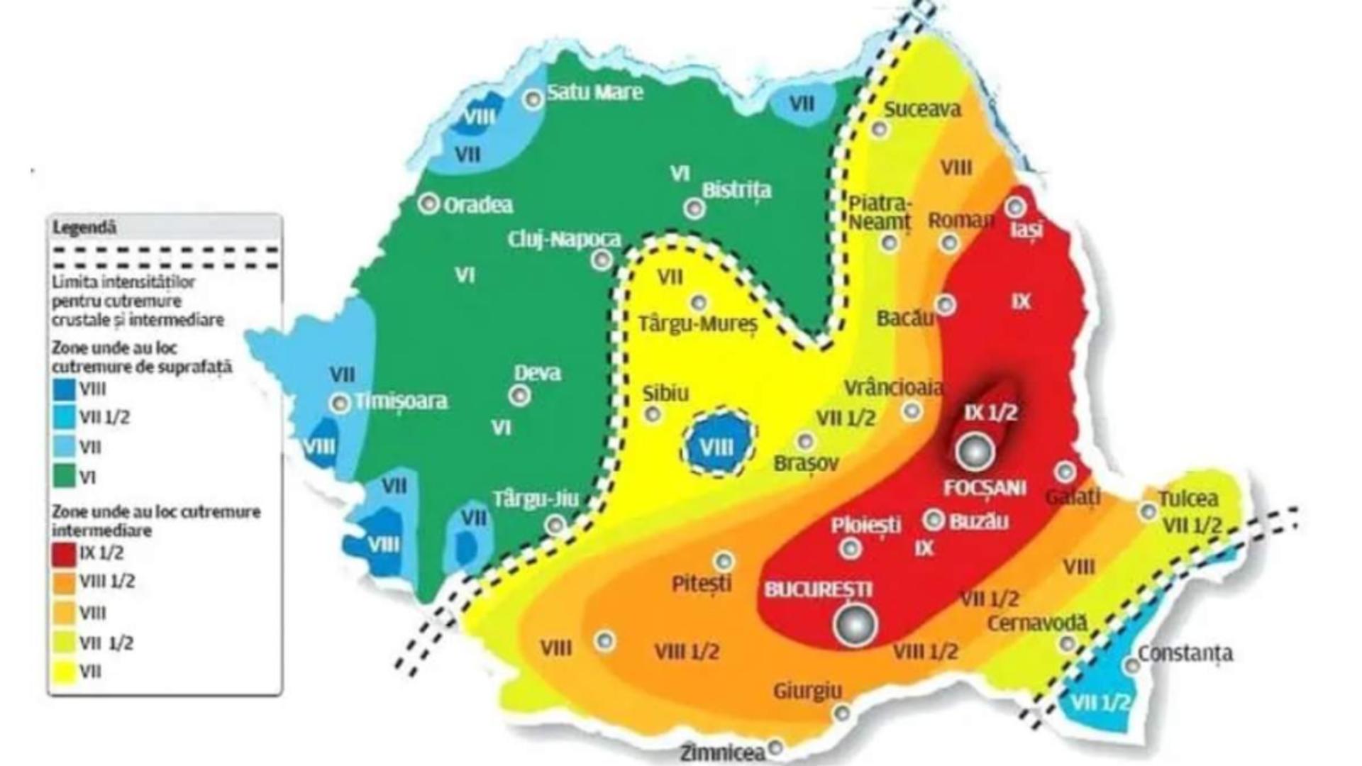 Care sunt cele mai periculoase și sigure zone din România în caz de cutremur?  Unde te poți simți în siguranță în țara noastră