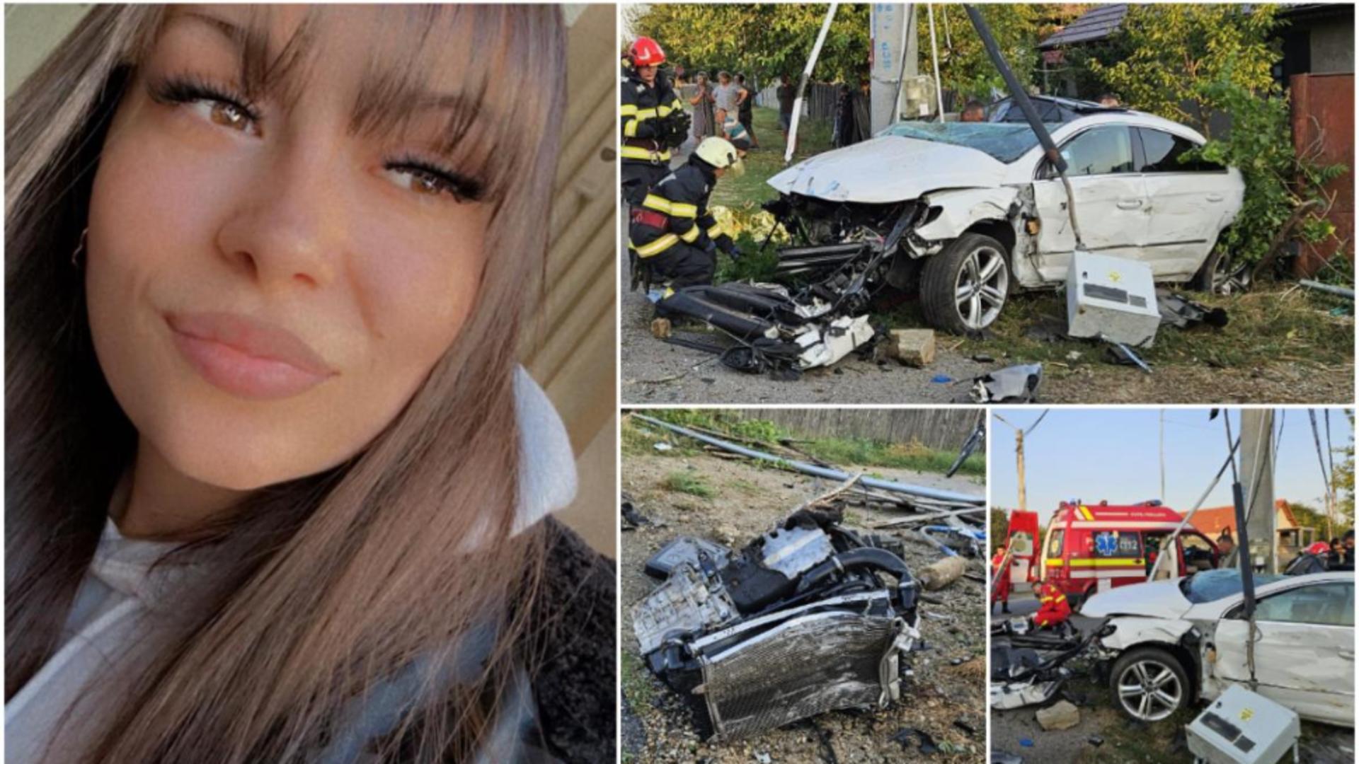 Tragedie în Mehedinți: O tânără de 23 de ani, venită în concediu din Germania, și-a pierdut viața într-un accident rutier dezastruos