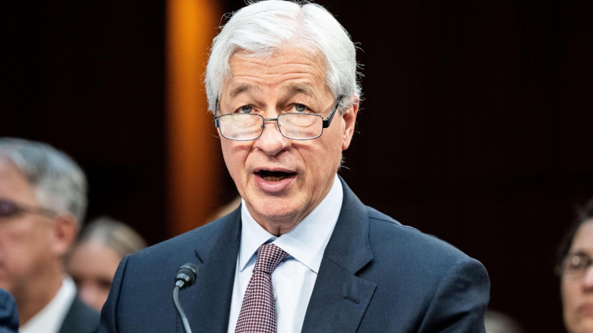 Jamie Dimon, președintele băncii americane JP Morgan Chase. Foto/Profimedia