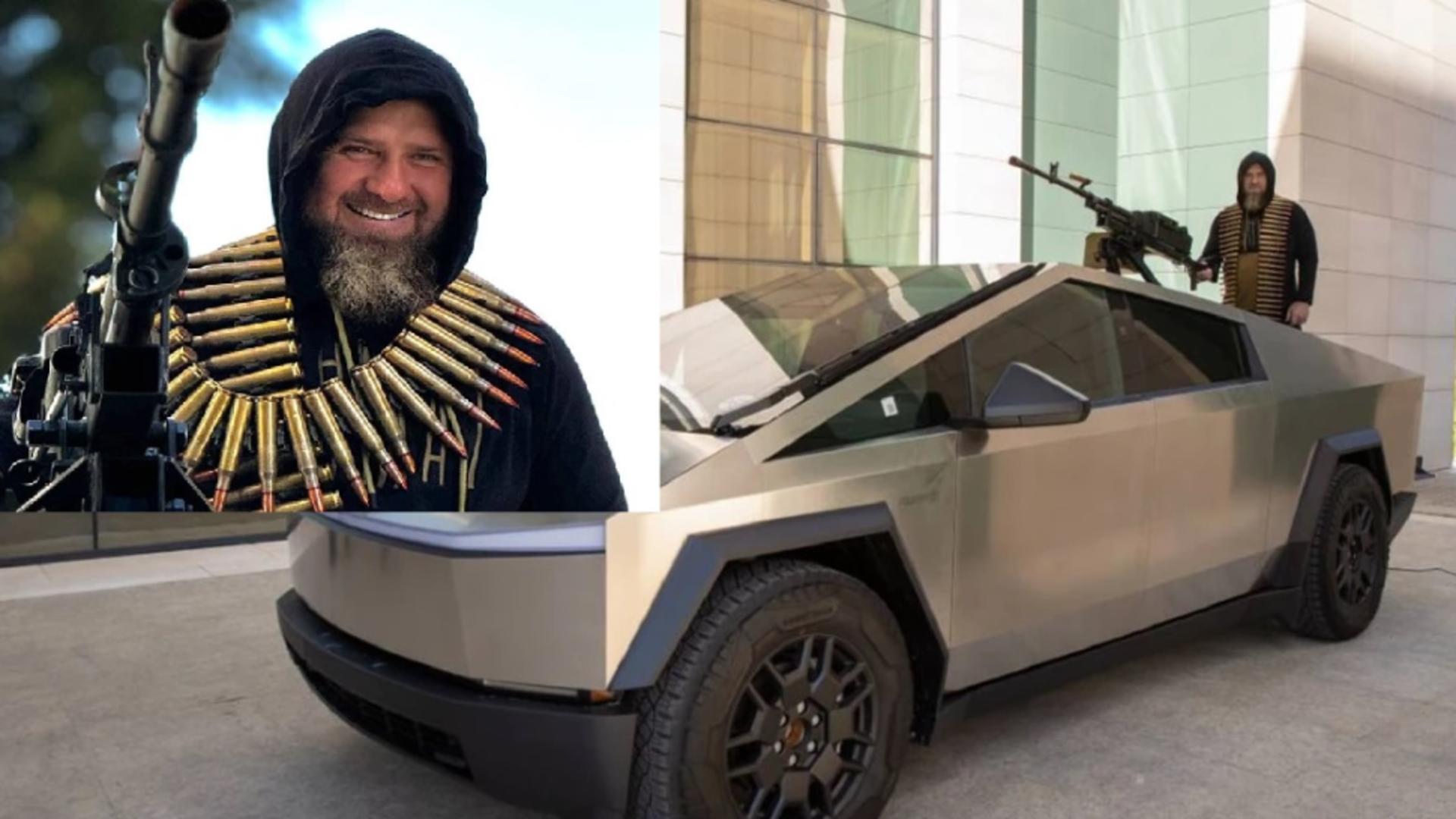 Kadîrov s-a lăudat că a primit vehiculul cadou de la Musk