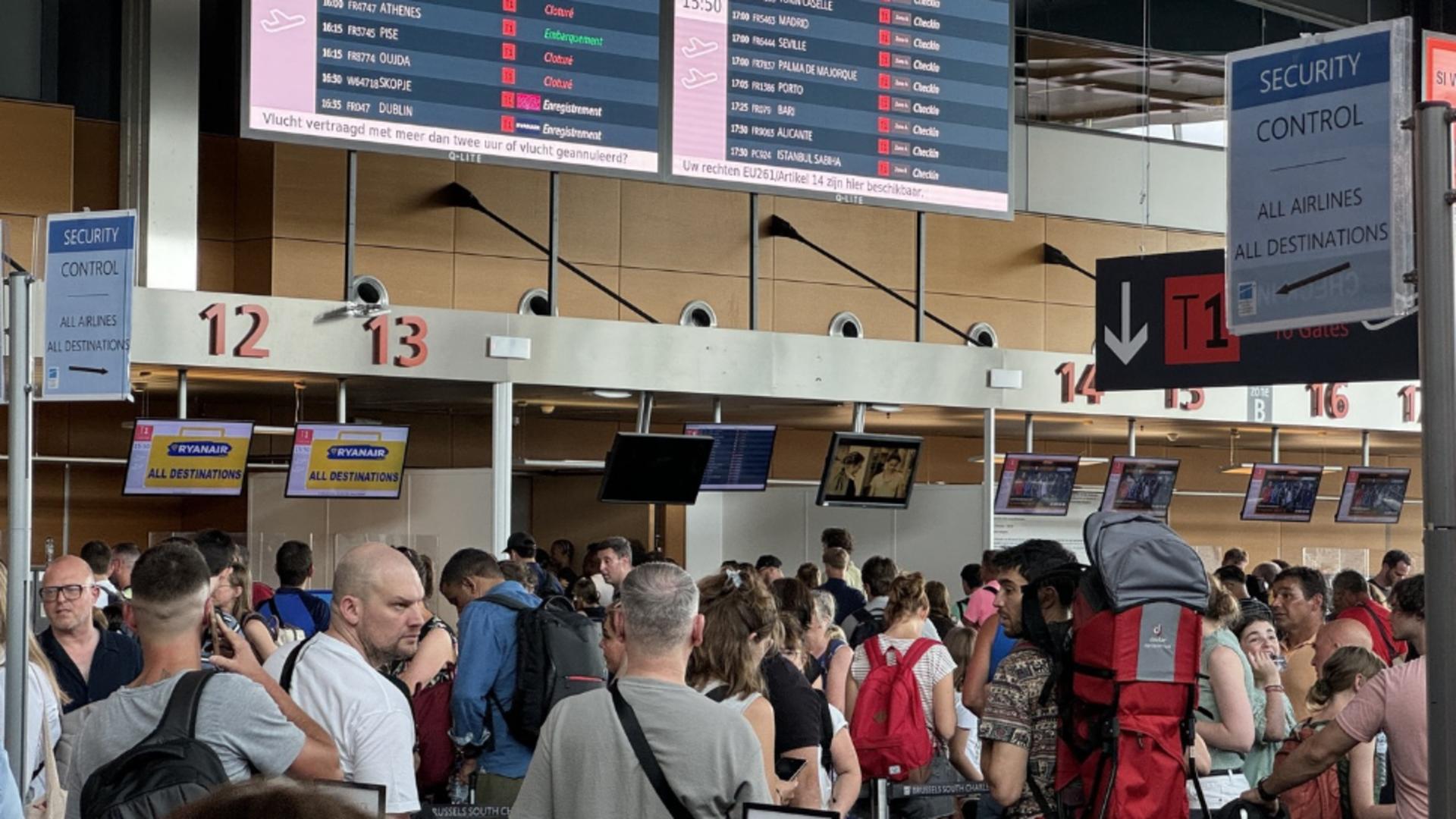 Aeroportul Charleroi, Belgia. Foto: Profimedia