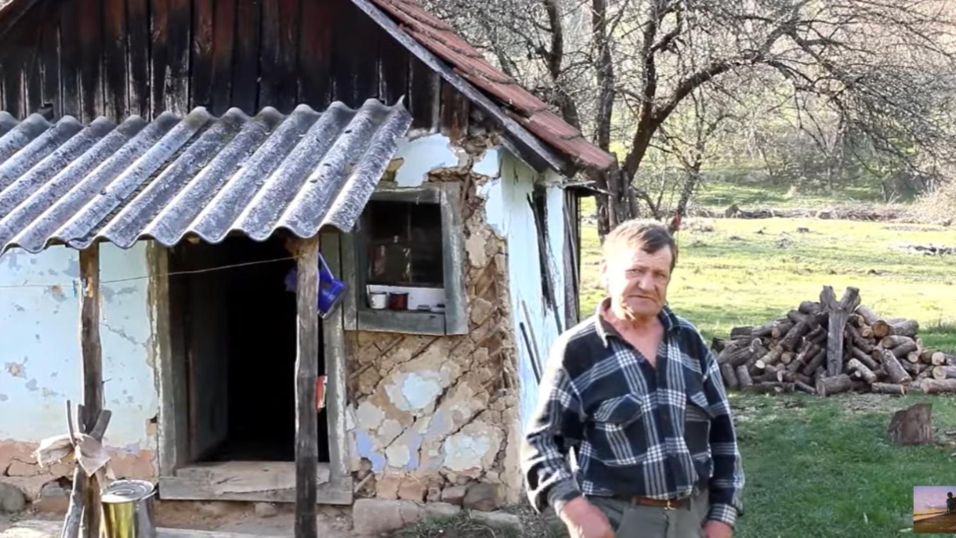 Satul din România care a mai rămas cu doar un singur locuitor. Foto: YouTube