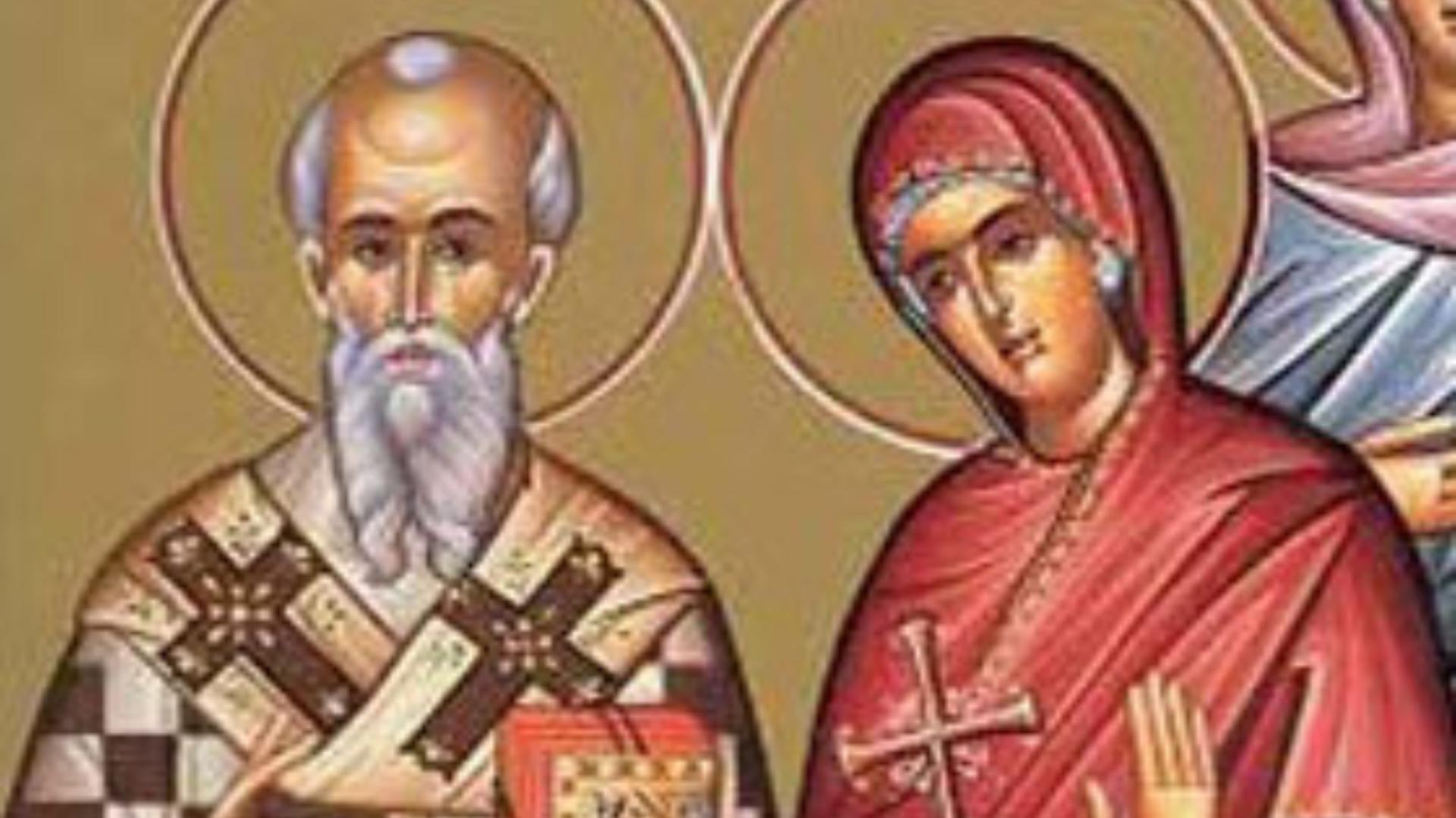 Sfintii Mucenici Zenovie episcopul si Zenovia, sora sa