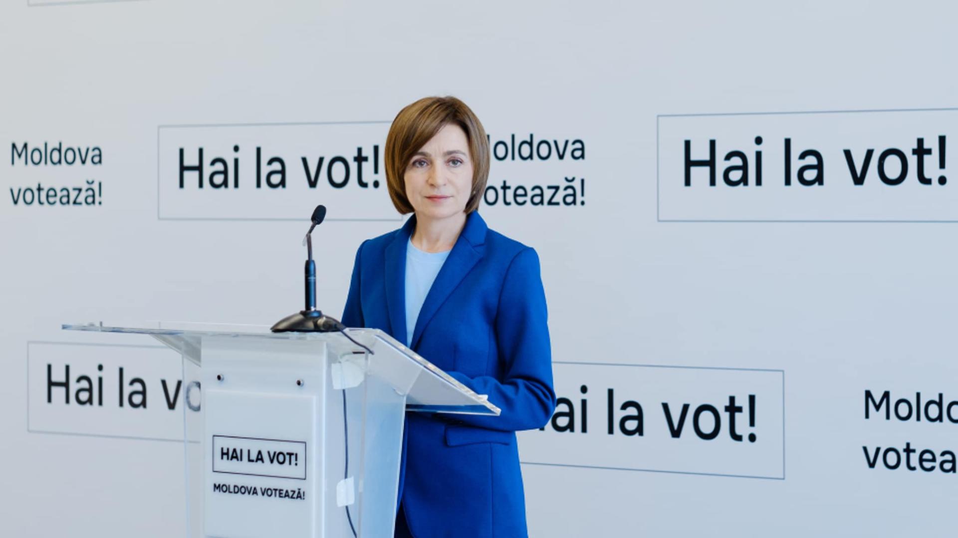 Maia Sandu a făcut apel la o mobilizare exemplară 