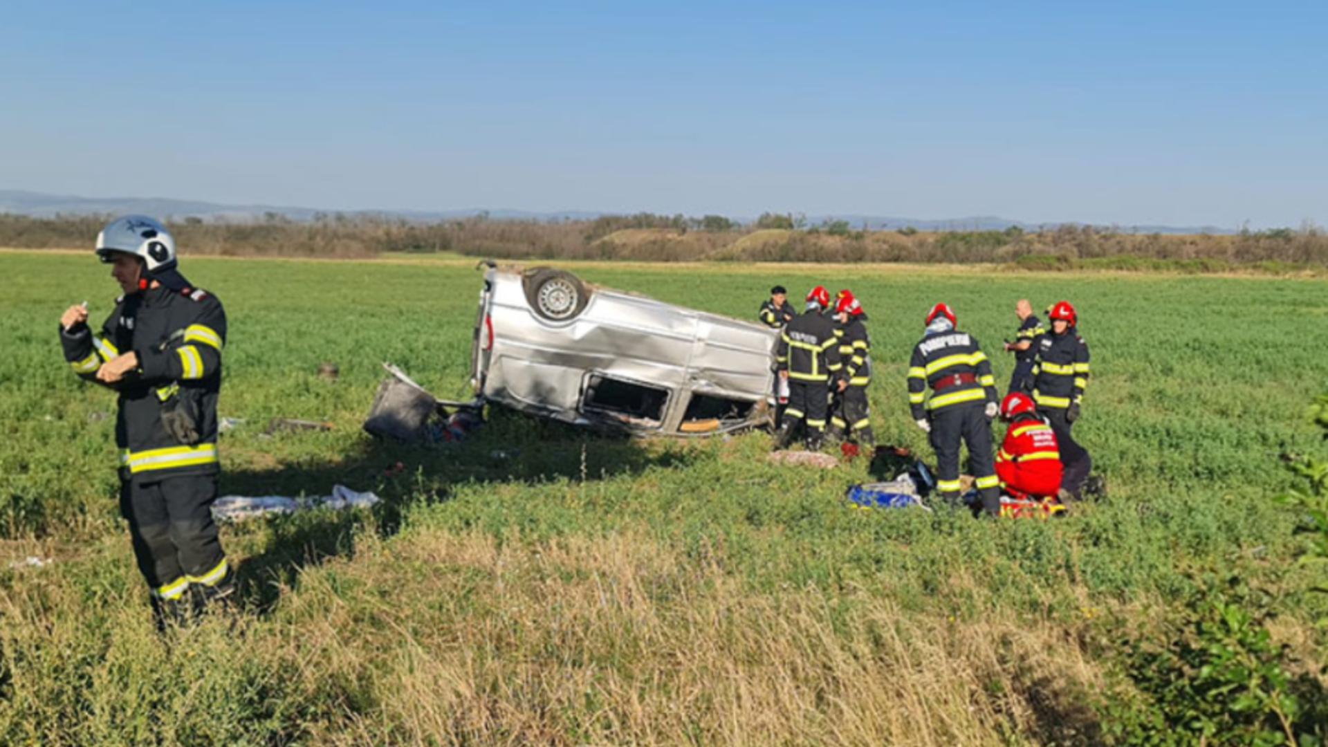 Victimele au fost transportate la spital