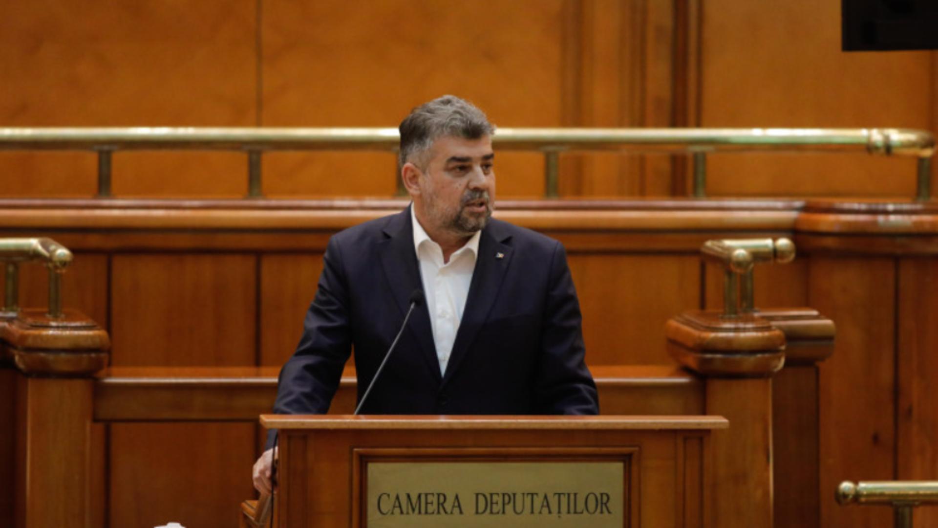 Marcel Ciolacu, chemat în Parlament să dea explicații 