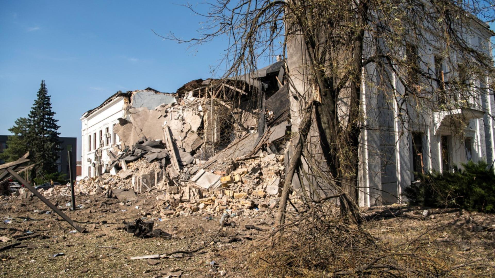 Rusia a lansat un atac aerian de amploare asupra oraşelor Kiev şi Odesa. Foto: Profimedia