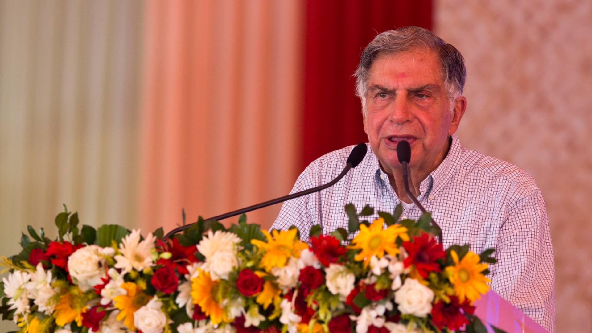 Ratan Tata, fostul lider al Tata Group, a murit la vârsta de 86 de ani/Profimedia