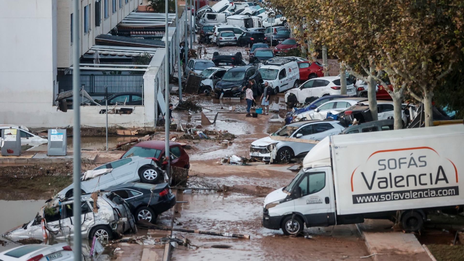 Inundații apocaliptice în Spania / Foto: Profi Media