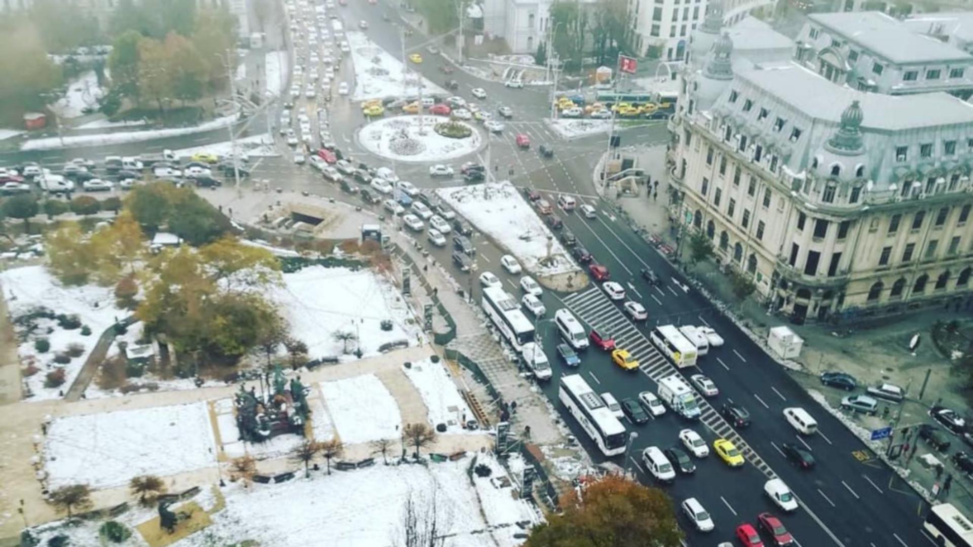 Ninge în București! Primul episod de IARNĂ: noua prognoză meteo emisă de șefa ANM. Când începe VISCOLUL