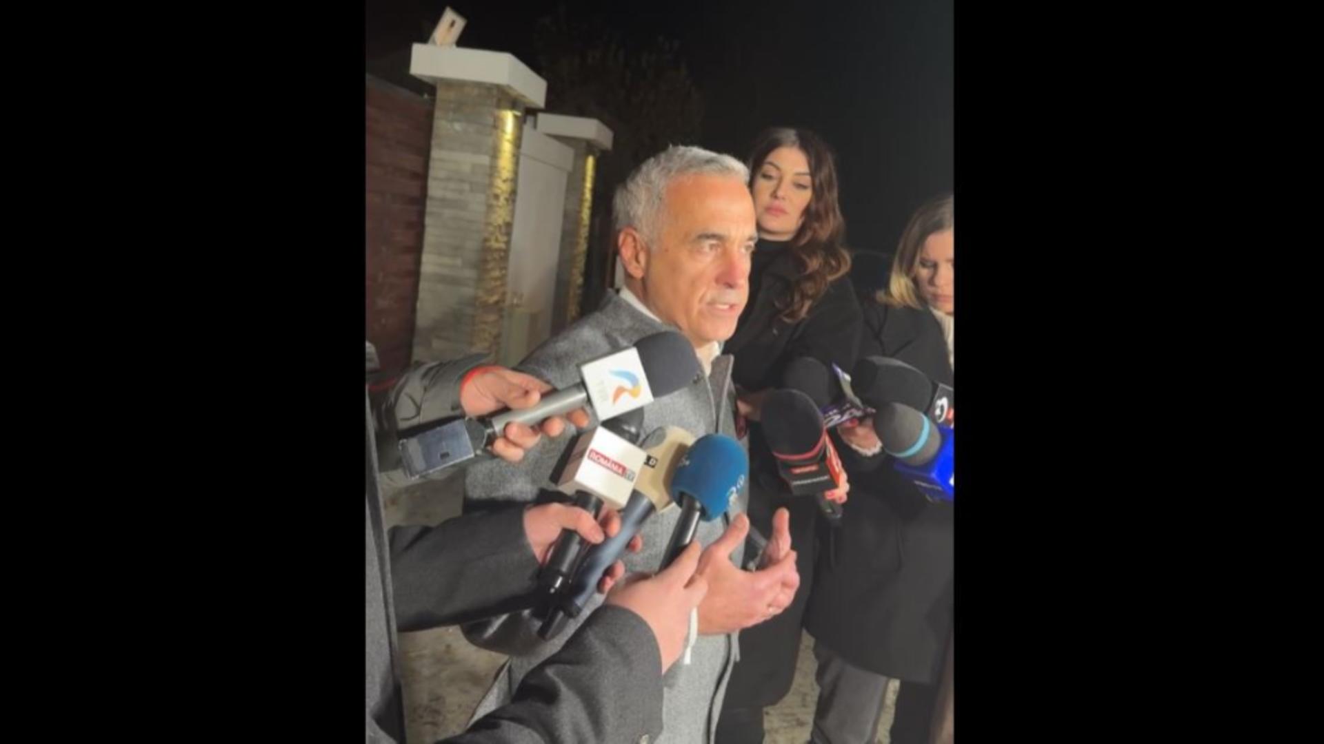 Declarațiile lui Călin Georgescu după EXIT-POLL. Ce a transmis candidatul independent după ce a „rupt” votul de dreapta: „Acest strigăt pentru pace nu este unul de bucurie, ci unul de suferință”