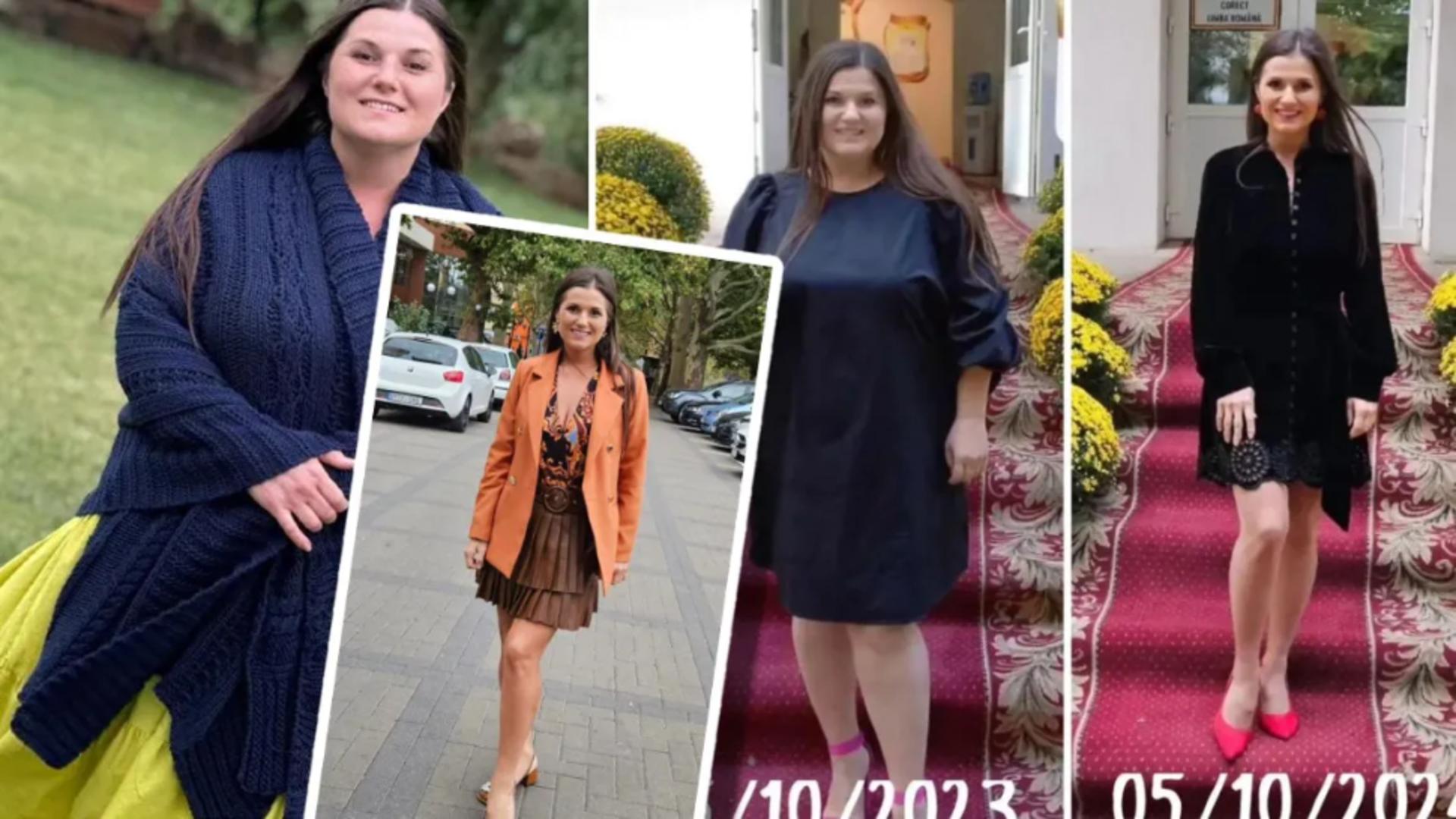 Transformare spectaculoasă: Artista care a dat jos 54 de kilograme în decurs de un an, urmând un regim strict