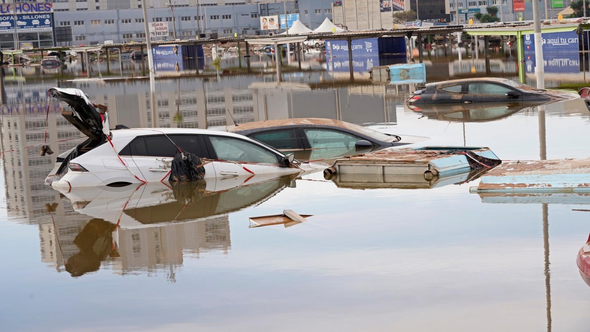 Urmările condițiilor meteo în Spania. Foto: Profimedia