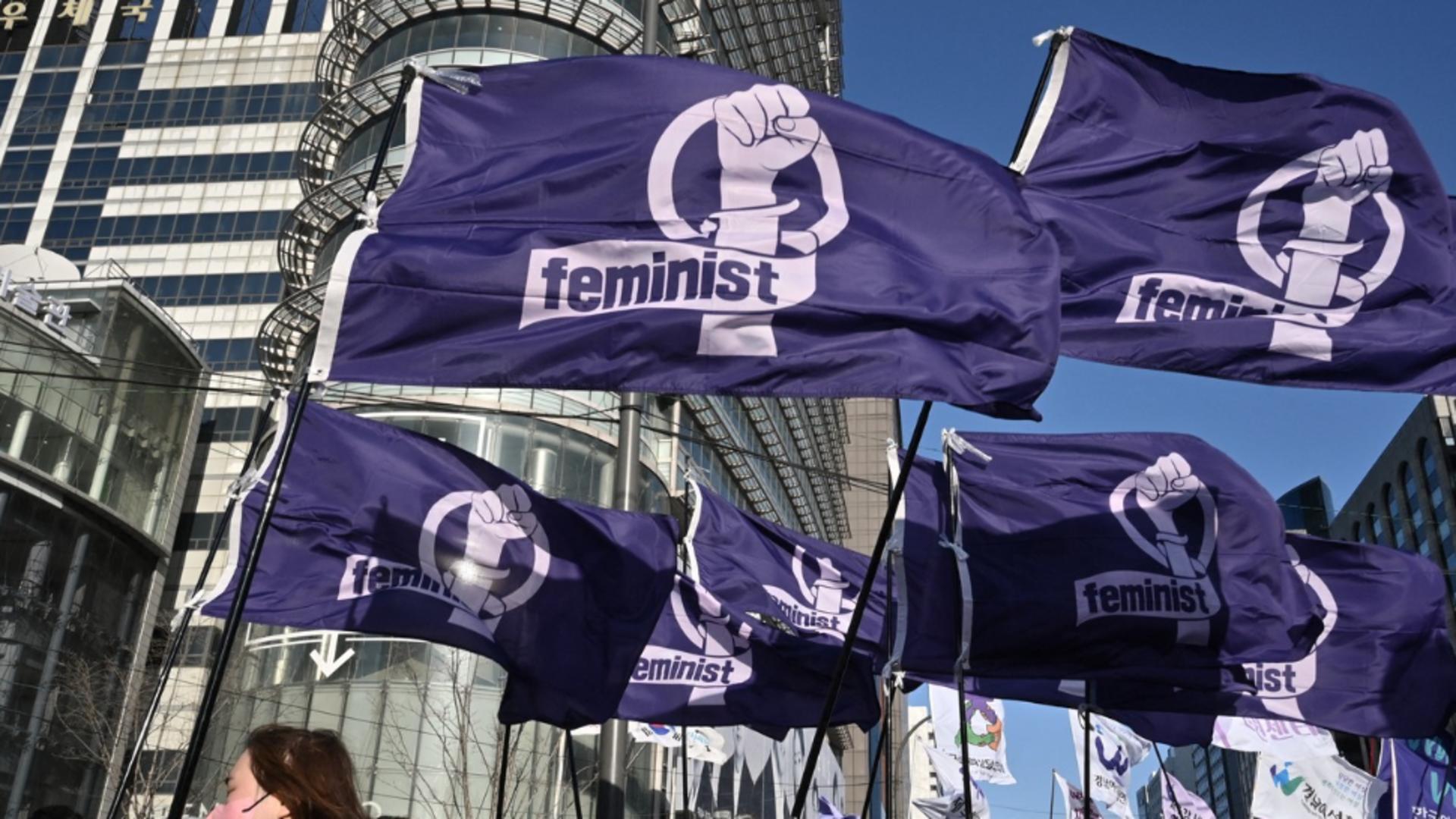 Mișcarea feministă 4B. Foto: Profimedia